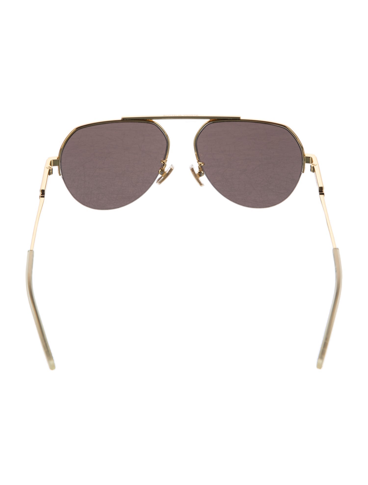 Bottega Veneta Aviator Tinted Sunglasses