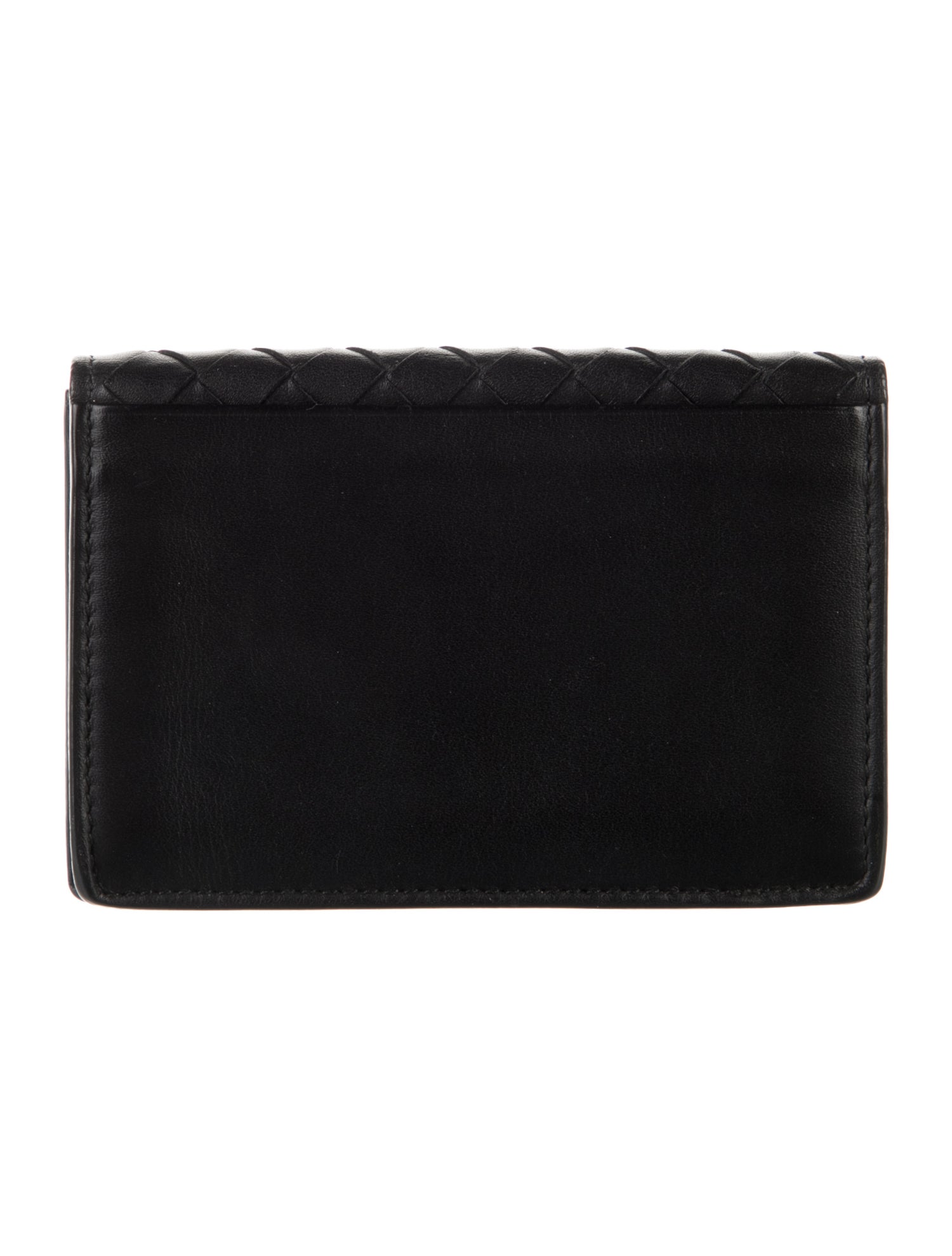 Bottega Veneta Intrecciato Weave Leather Wallet