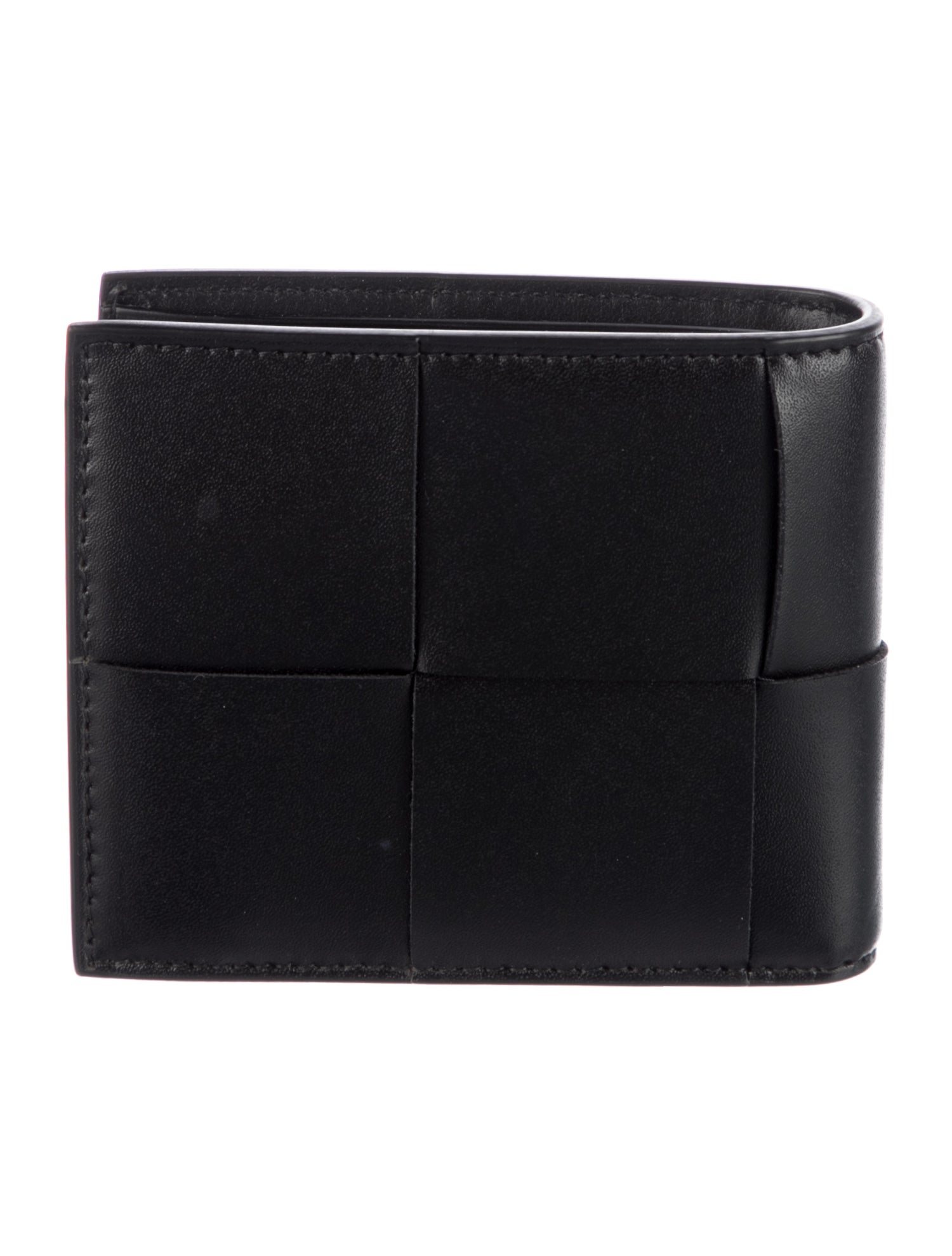 Bottega Veneta Intrecciato Weave Leather Bifold Wallet