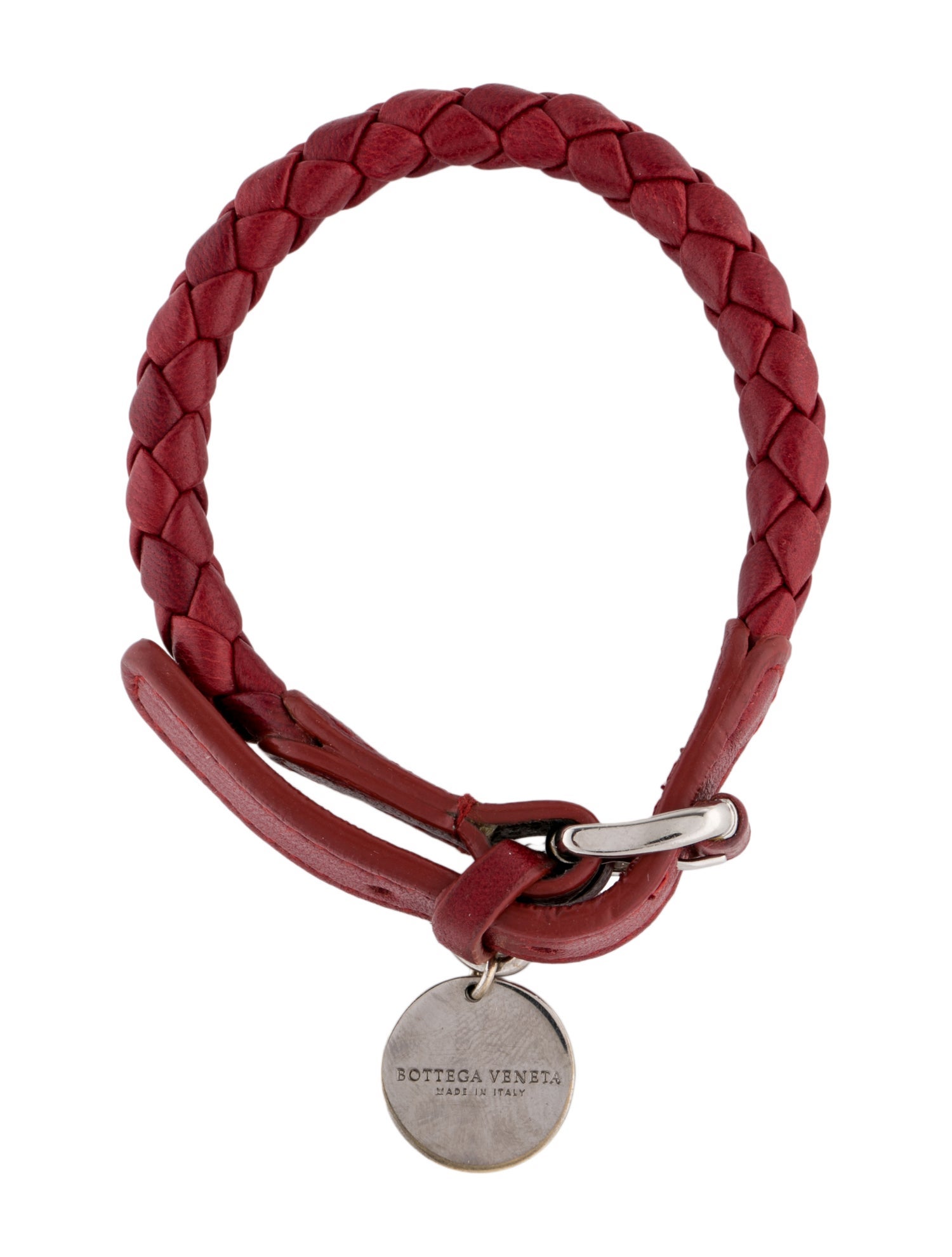 Bottega Veneta Woven Leather Bracelet