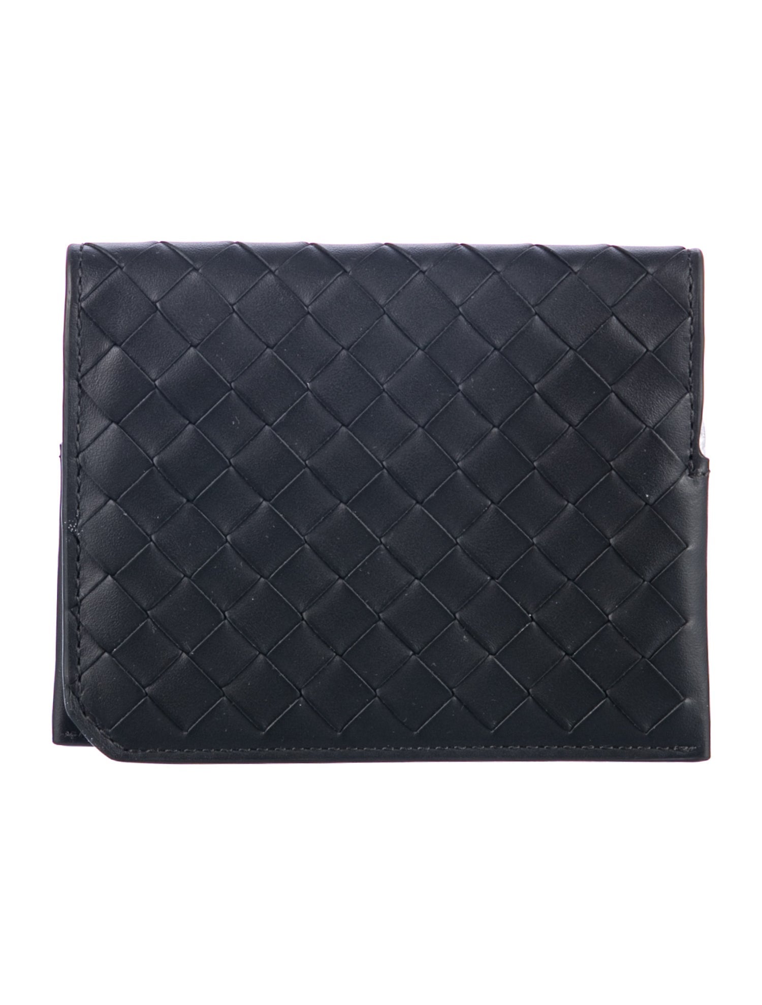 Bottega Veneta Intrecciato Weave Leather Wallet