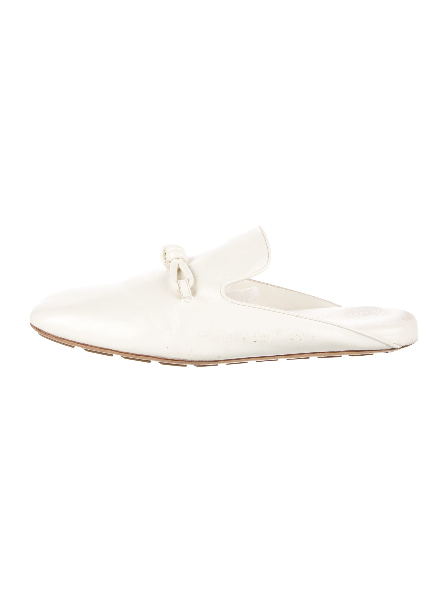 Bottega Veneta Leather Slippers