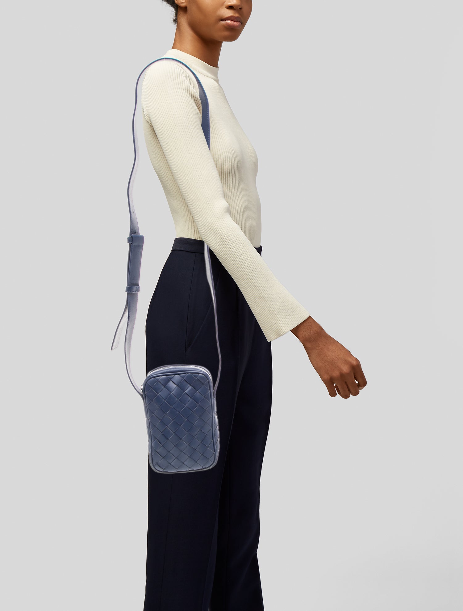 Bottega Veneta Intrecciato Crossbody Bag