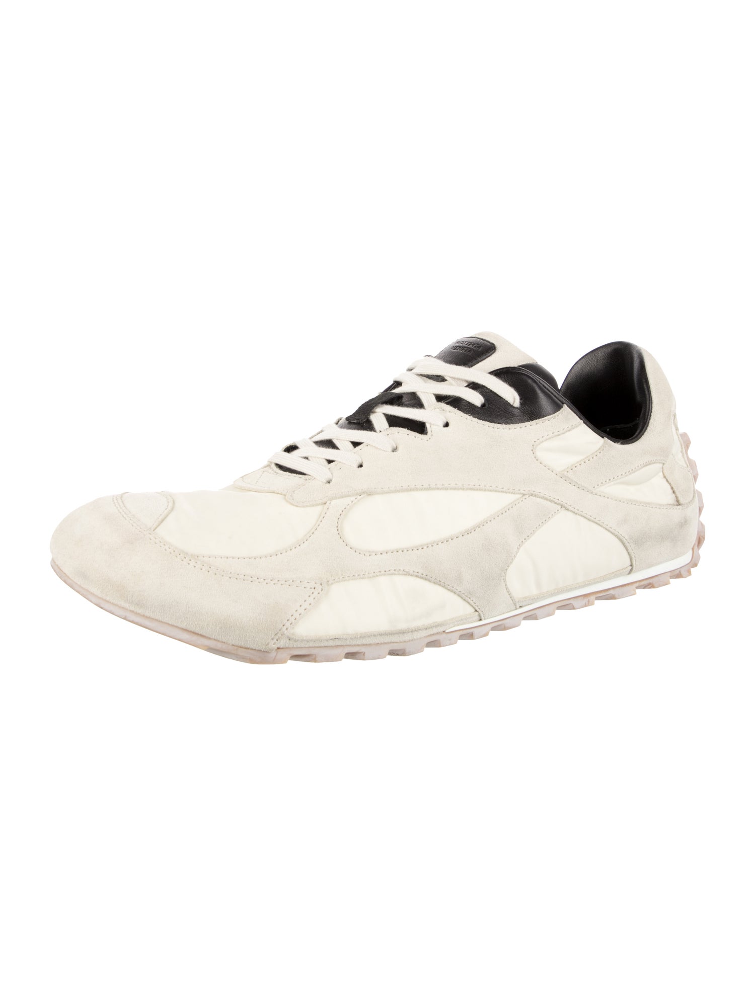 Bottega Veneta Suede Patterned Sneakers