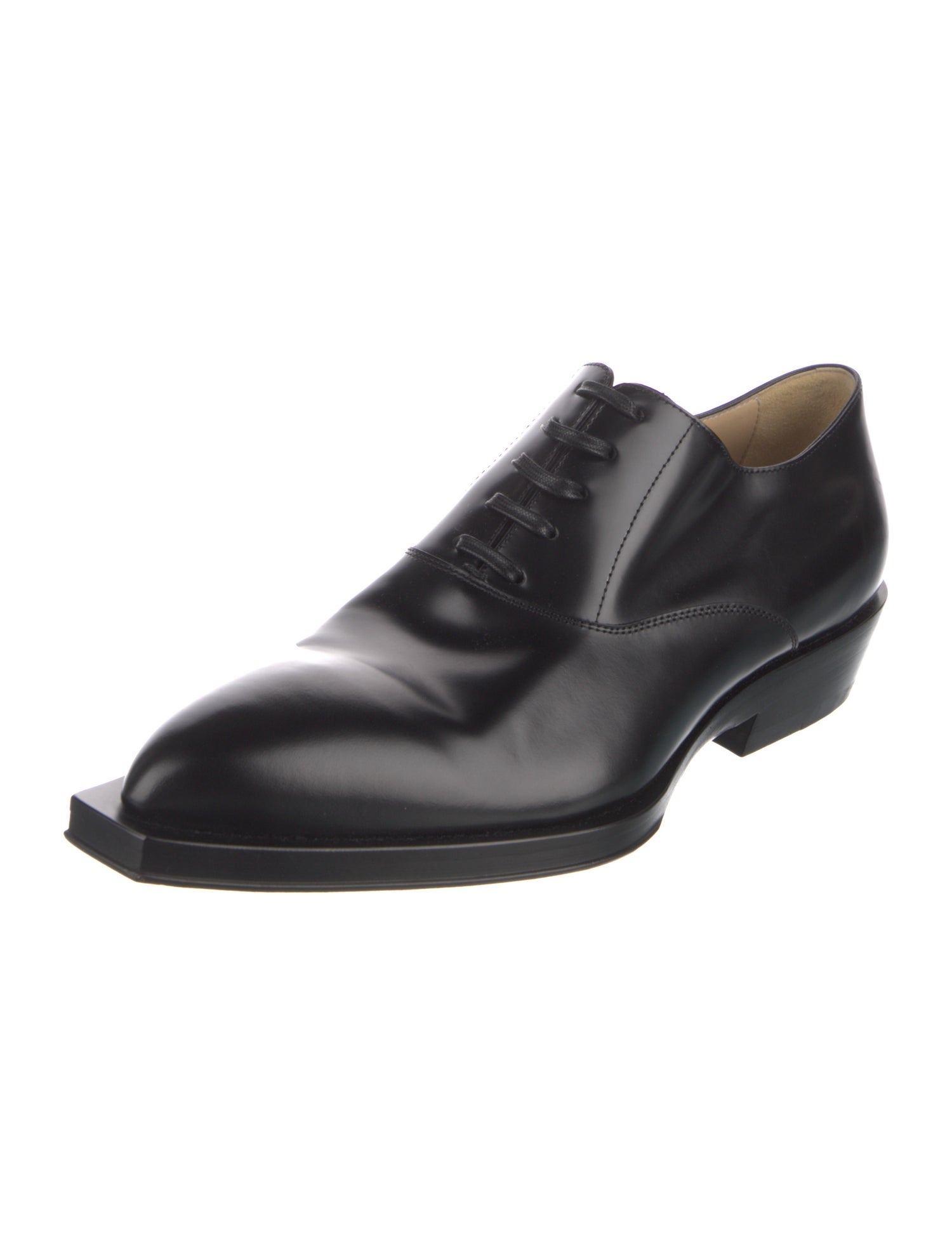 Bottega Veneta Leather Oxfords