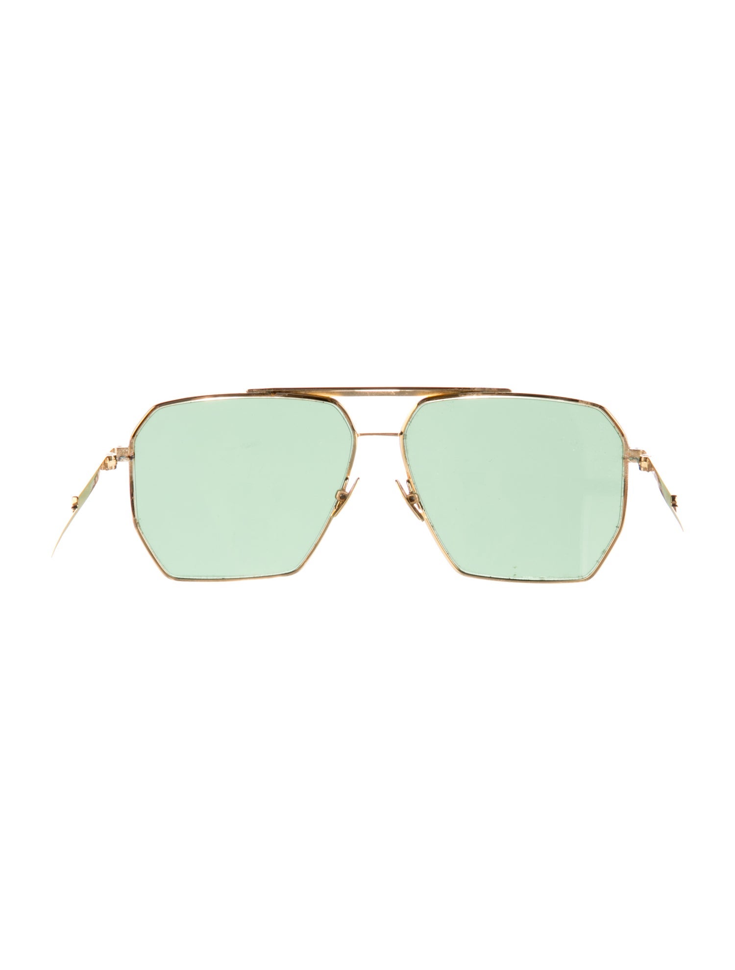 Bottega Veneta Aviator Tinted Sunglasses