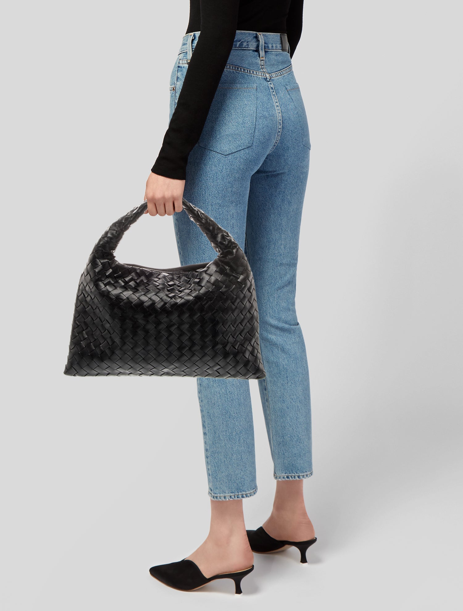 Bottega Veneta Intrecciato Hop Small