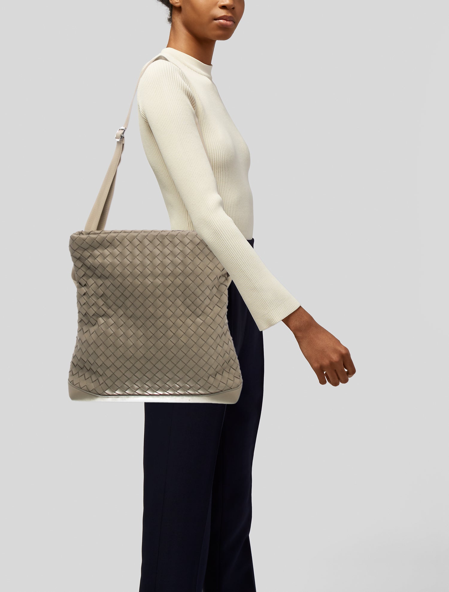 Bottega Veneta Intrecciato Messenger Bag