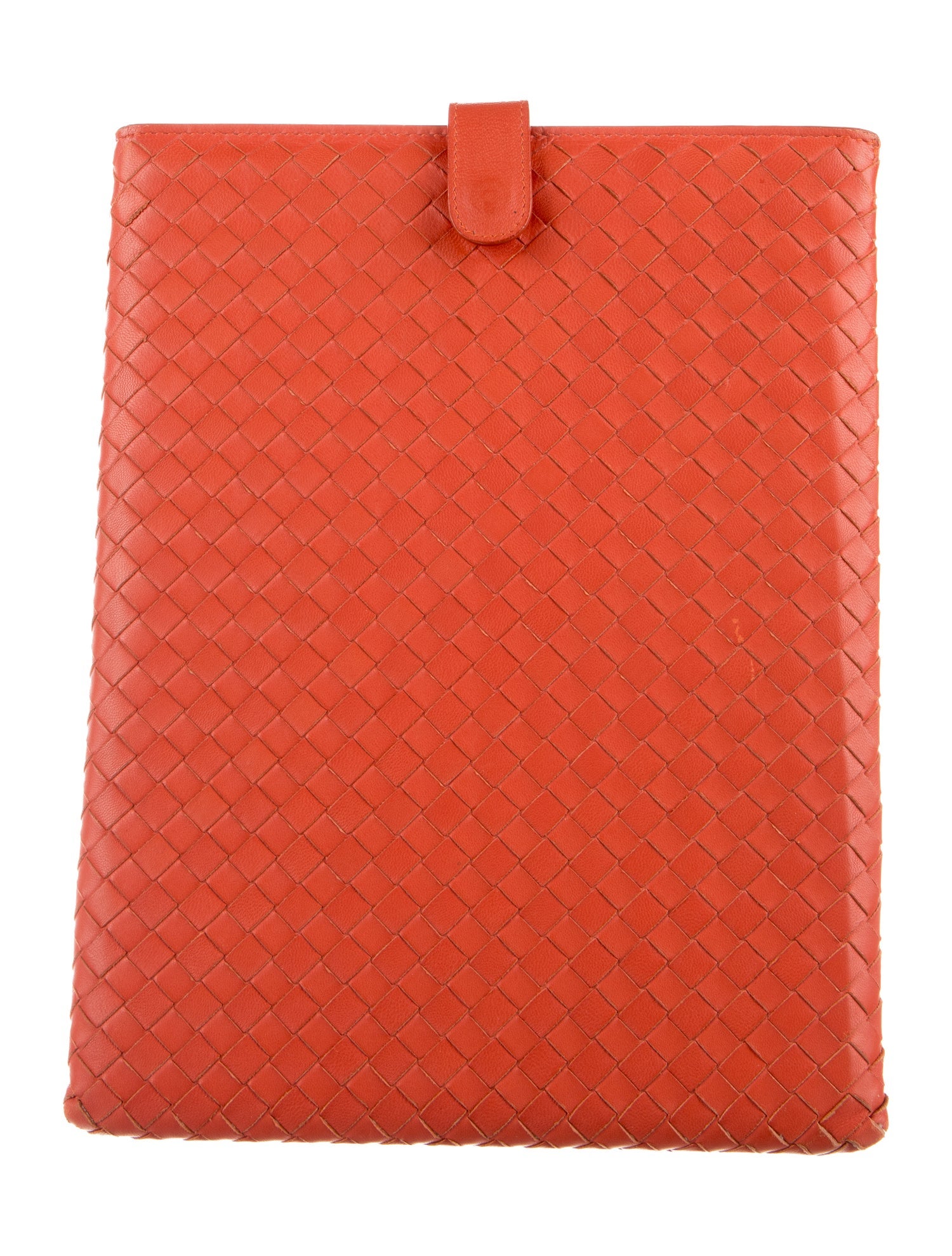 Bottega Veneta Intrecciato Woven Leather Tablet Sleeve