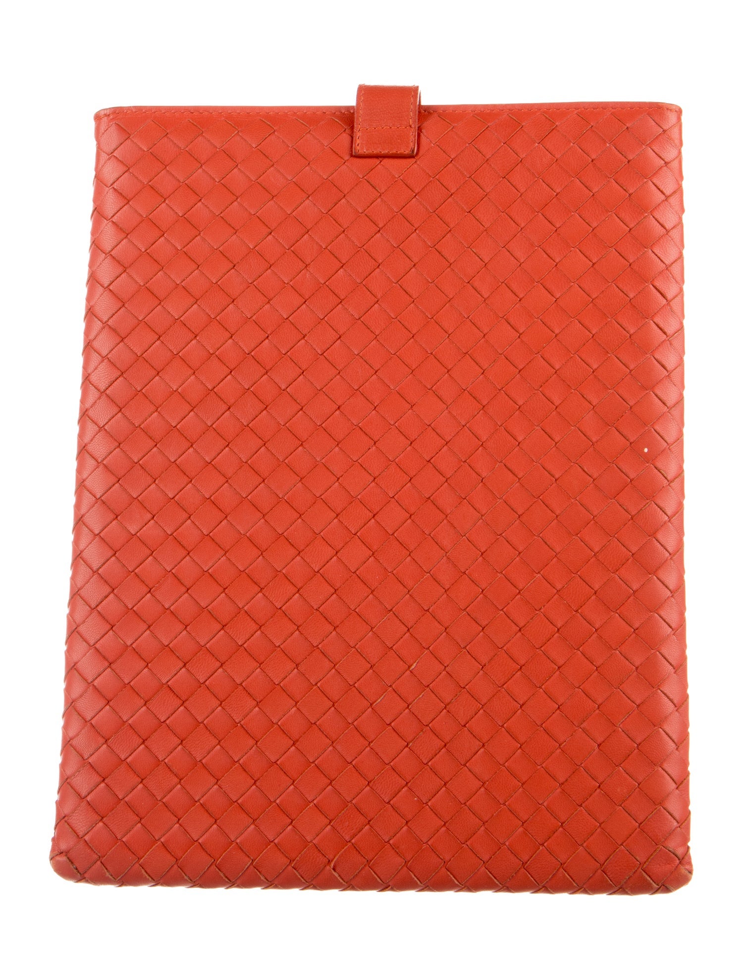 Bottega Veneta Intrecciato Woven Leather Tablet Sleeve