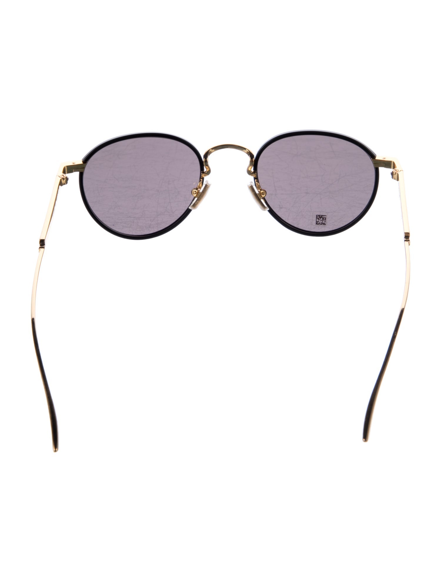 Bottega Veneta Round Tinted Sunglasses