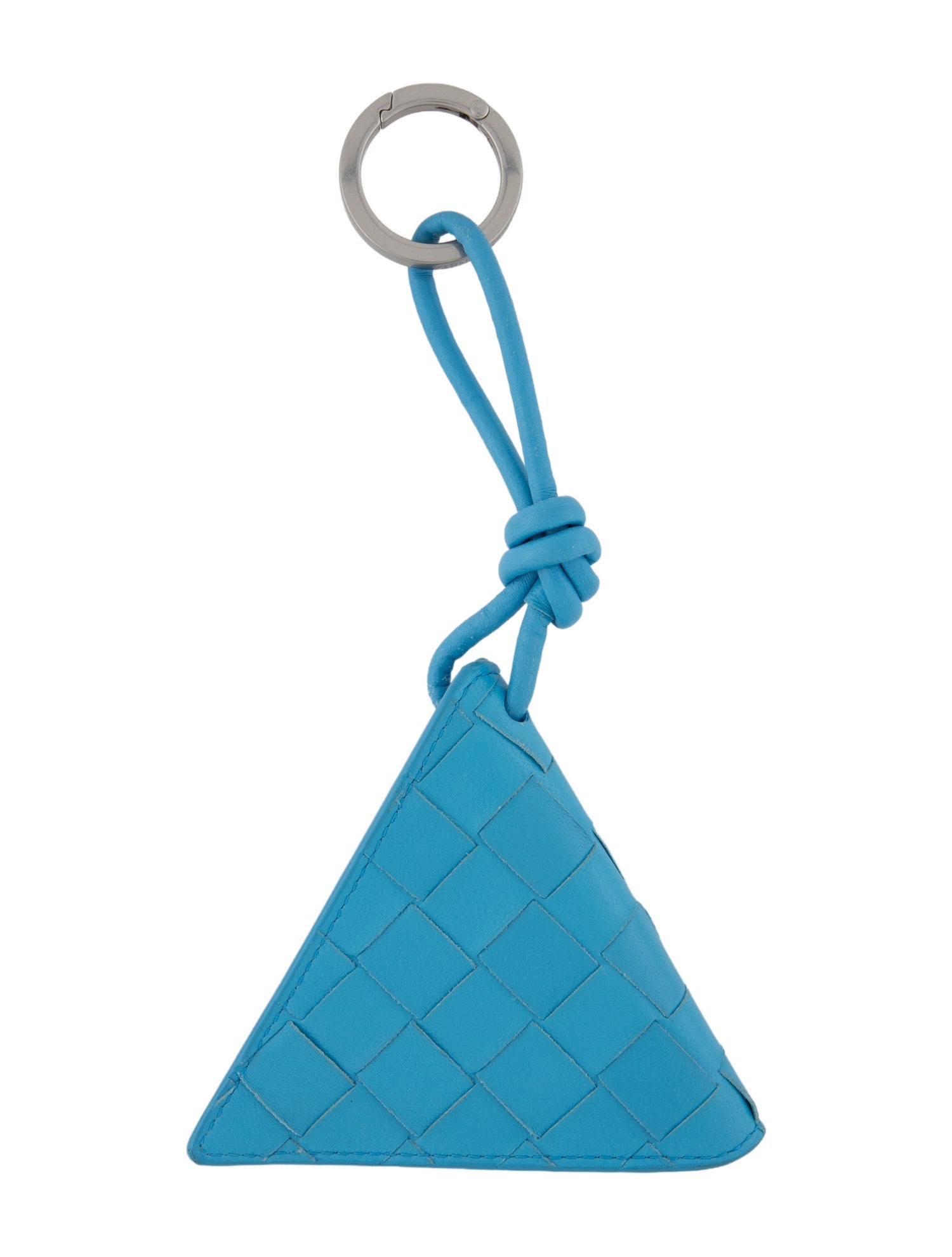 Bottega Veneta Triangular Rhomboid Keychain