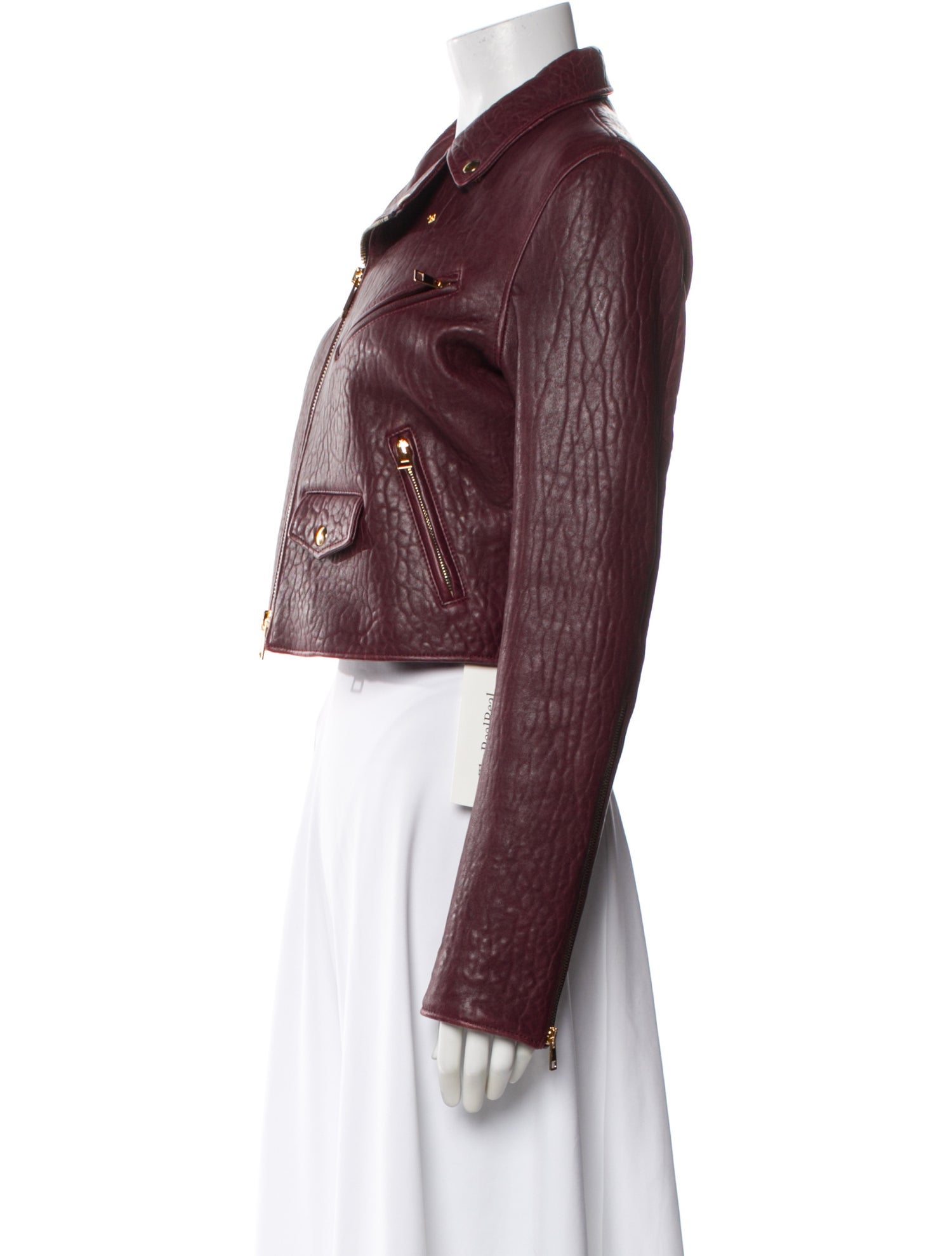 Bottega Veneta Lamb Leather Biker Jacket