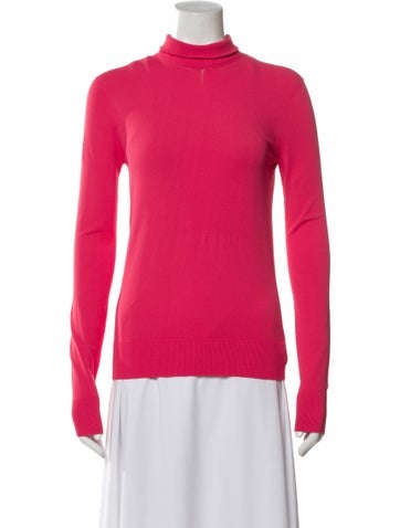 Pre-owned Bottega Veneta Turtleneck Sweater In Pink