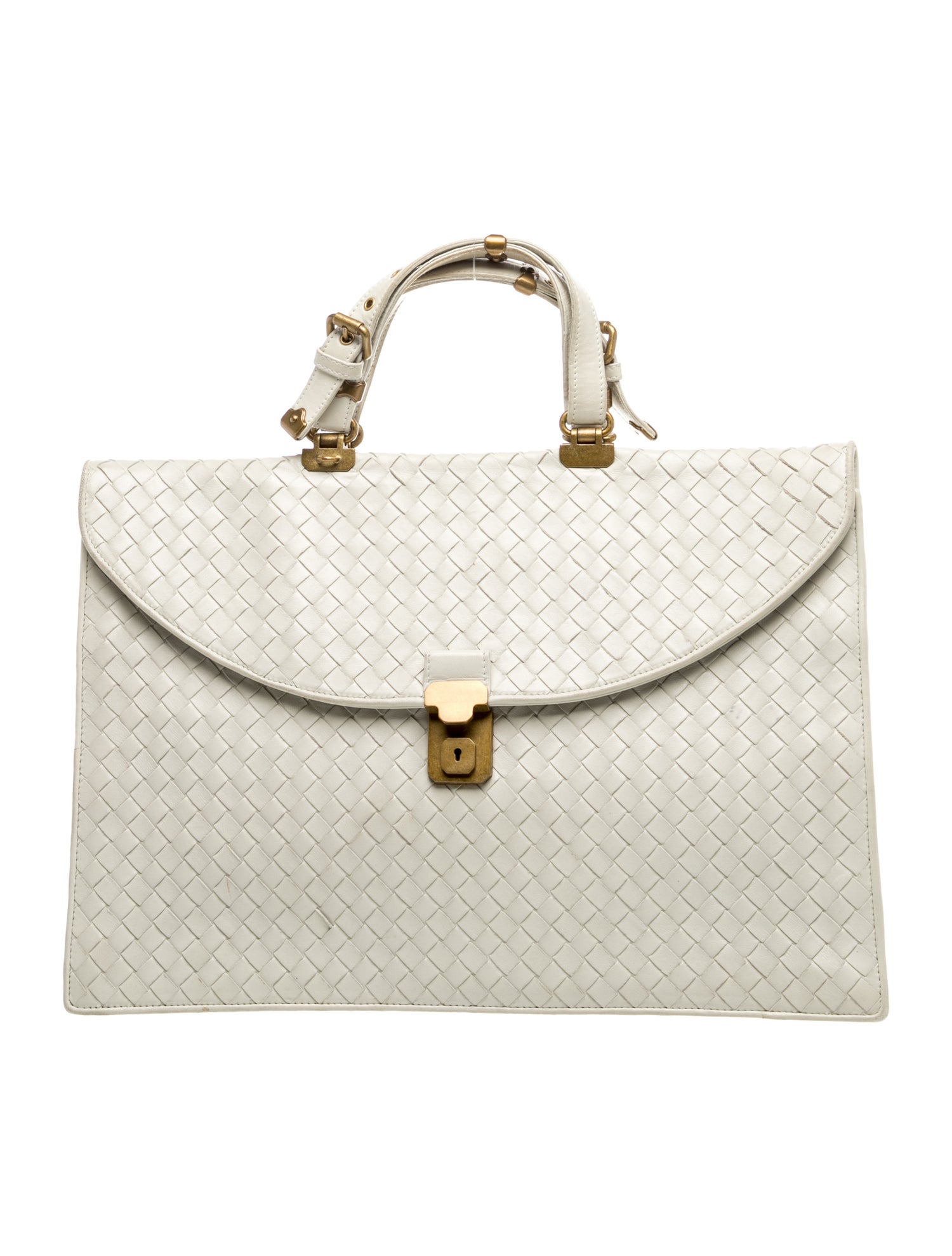 Bottega Veneta Intrecciato Top Handle Bag