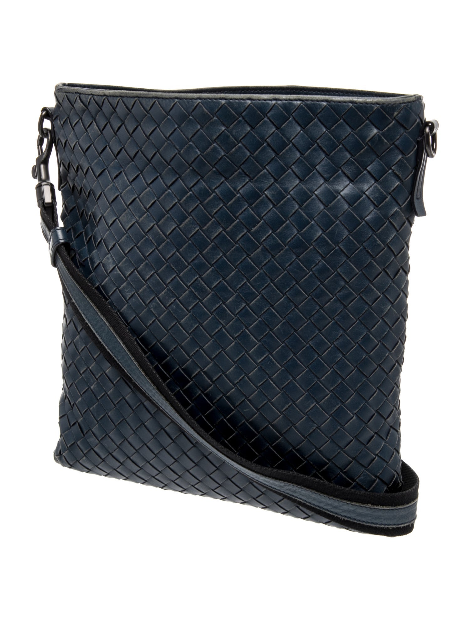Bottega Veneta Intrecciato Messenger Bag Vintage