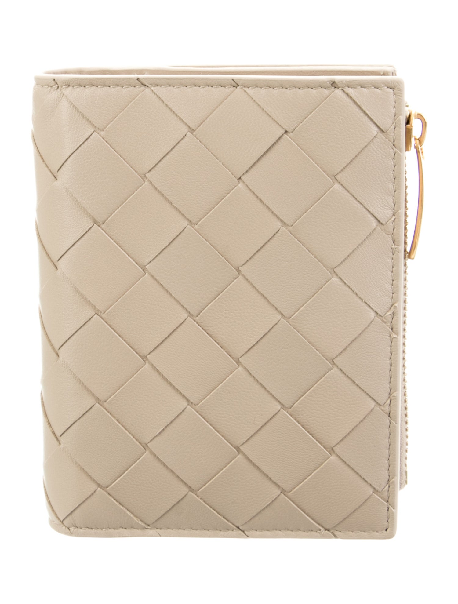 Bottega Veneta Intrecciato Weave Leather Wallet