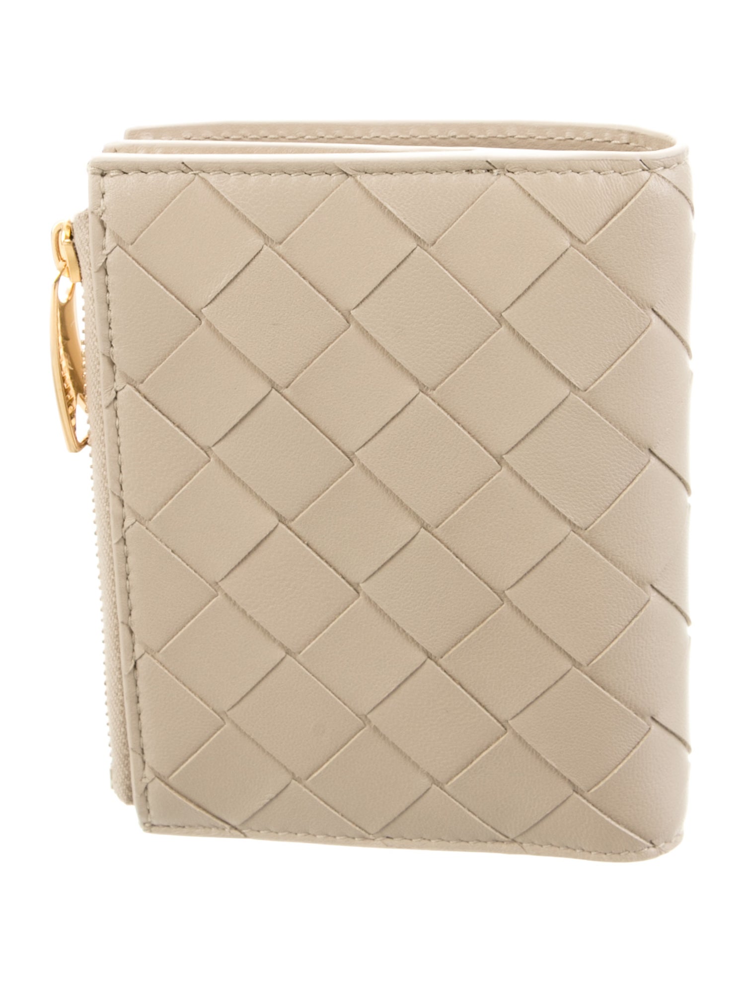 Bottega Veneta Intrecciato Weave Leather Wallet