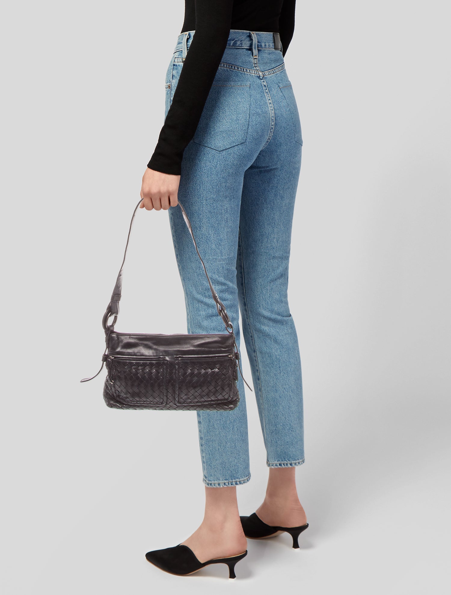 Bottega Veneta Intrecciato Shoulder Bag Small