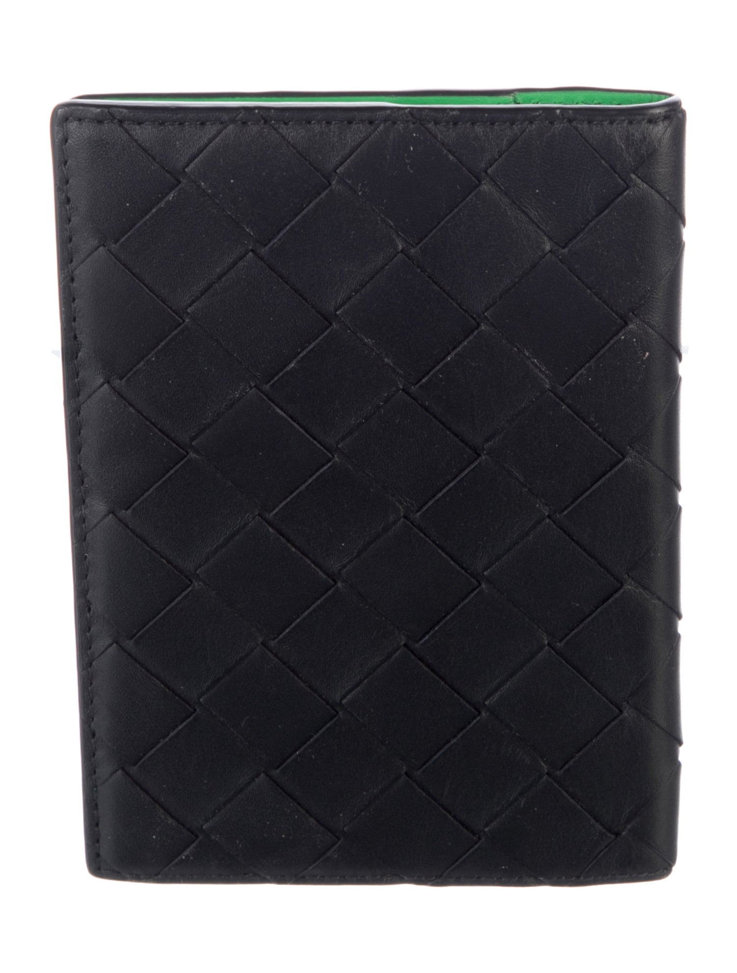 Bottega Veneta Intrecciato Weave Leather Wallet