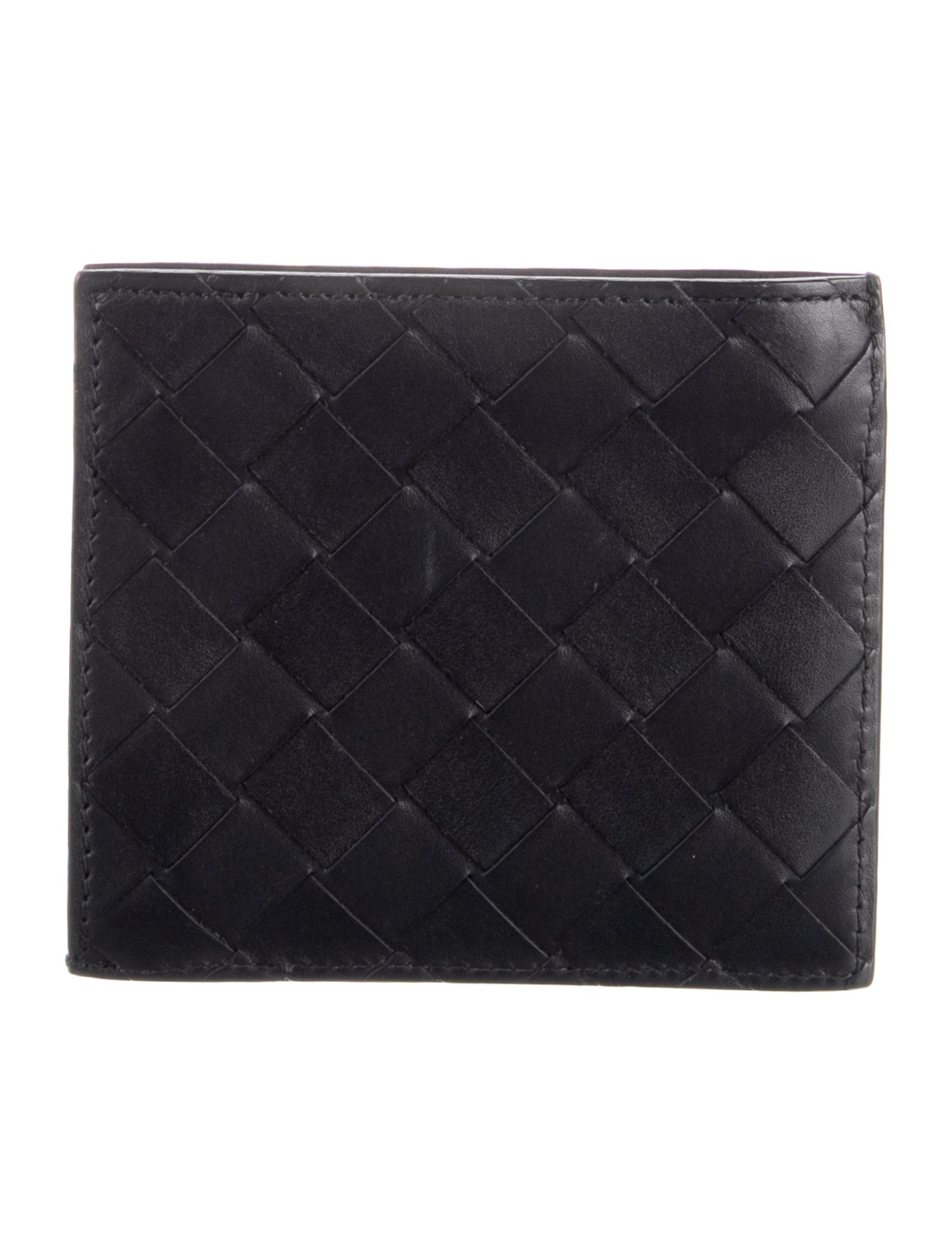 Bottega Veneta Intrecciato Weave Leather Bifold Wallet