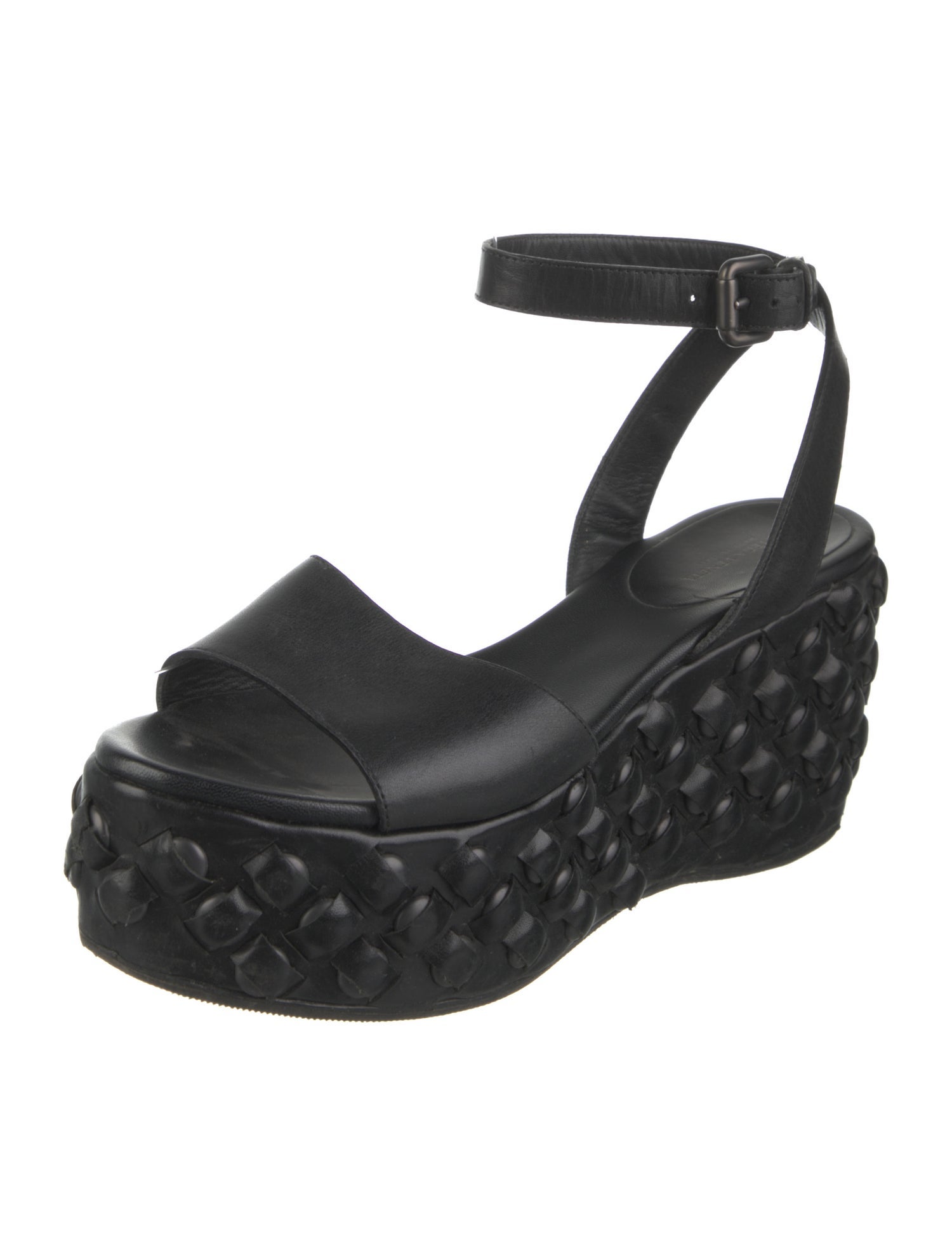 Bottega Veneta Leather Studded Accents Pumps