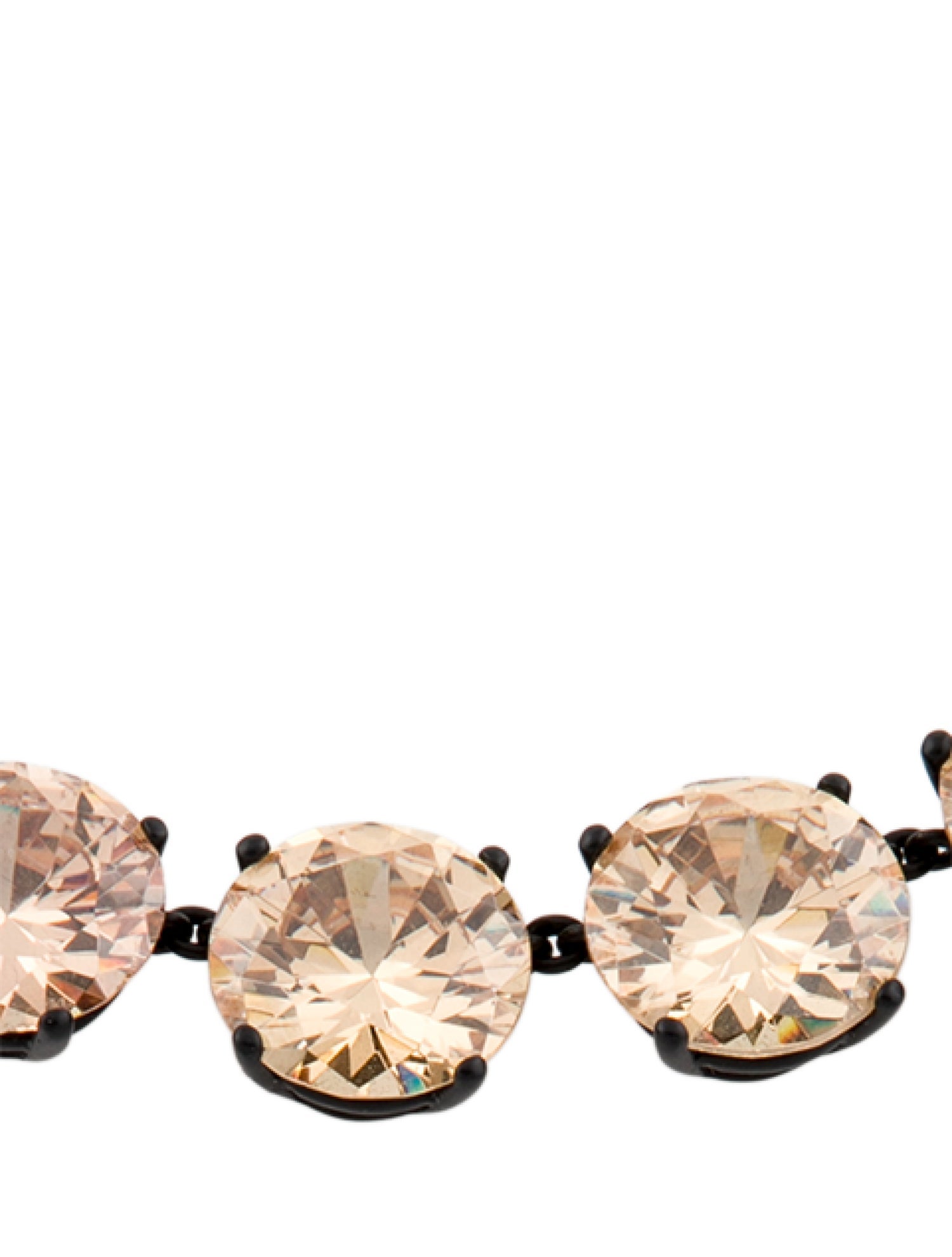 Bottega Veneta Crystal Statement Collar Necklace