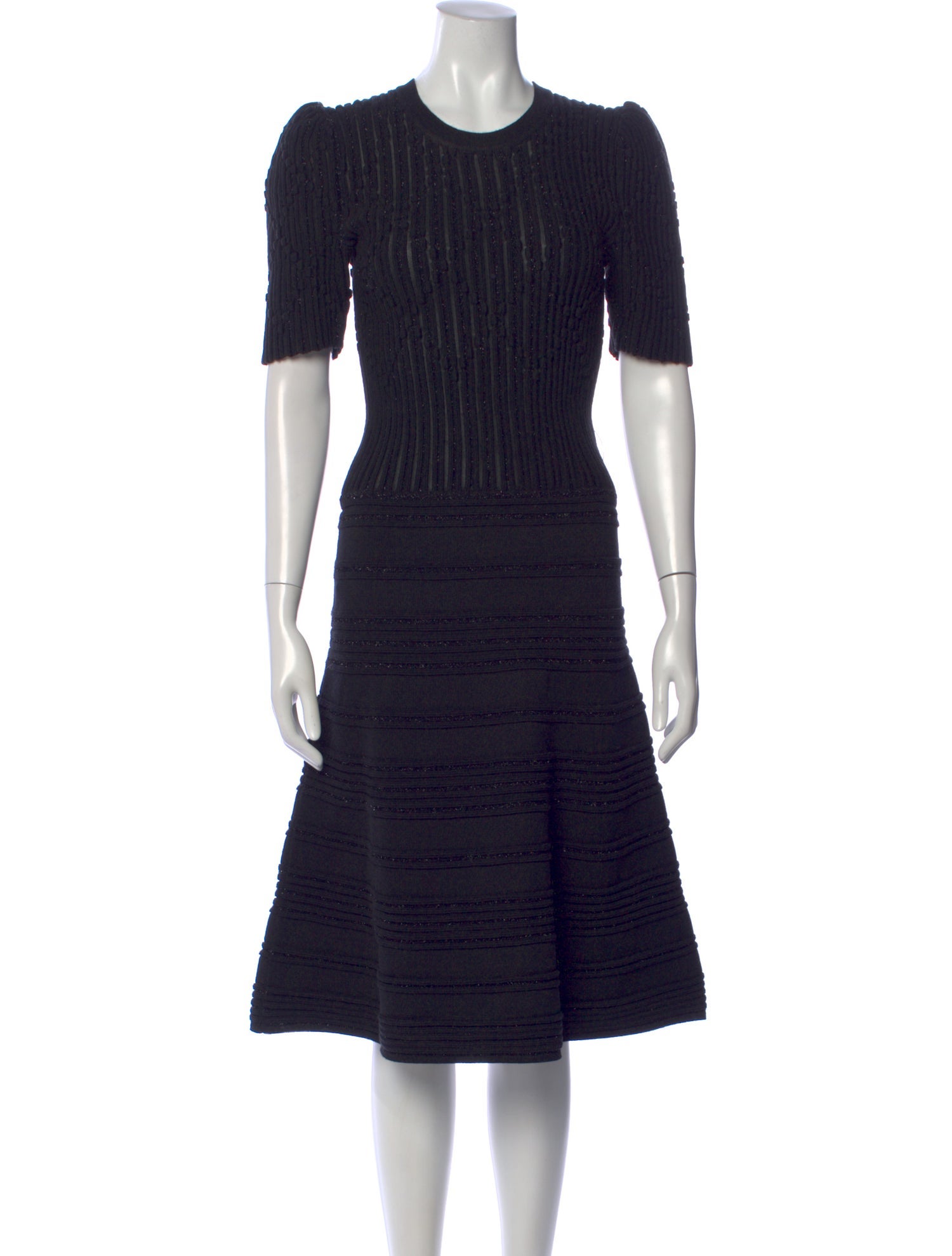 Bottega Veneta Wool Midi Length Dress