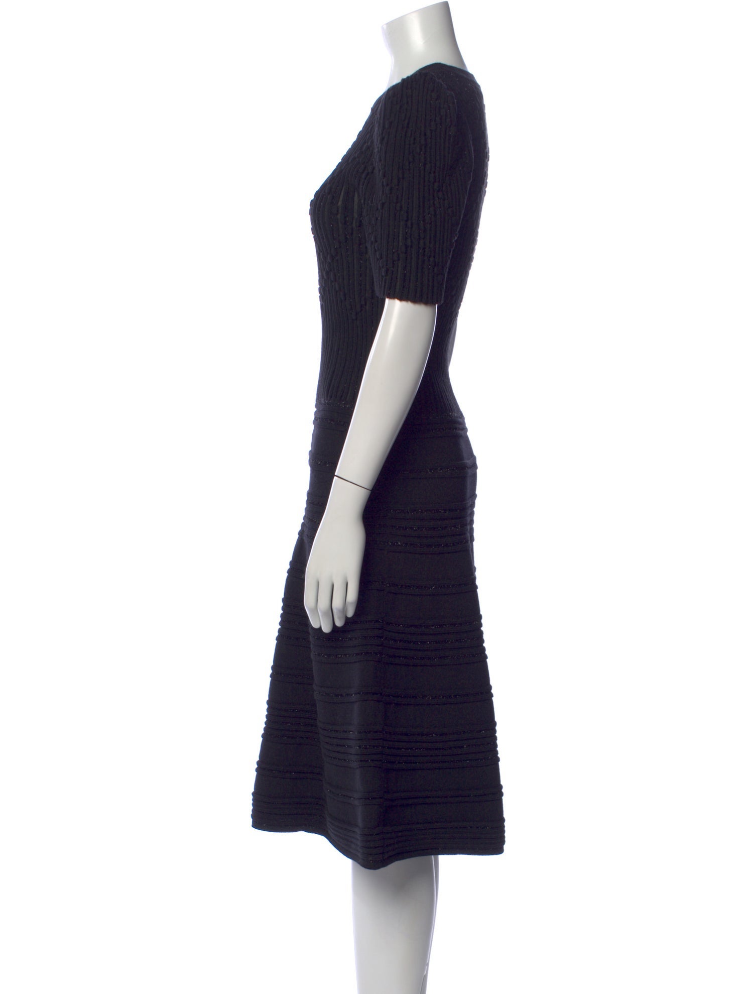Bottega Veneta Wool Midi Length Dress