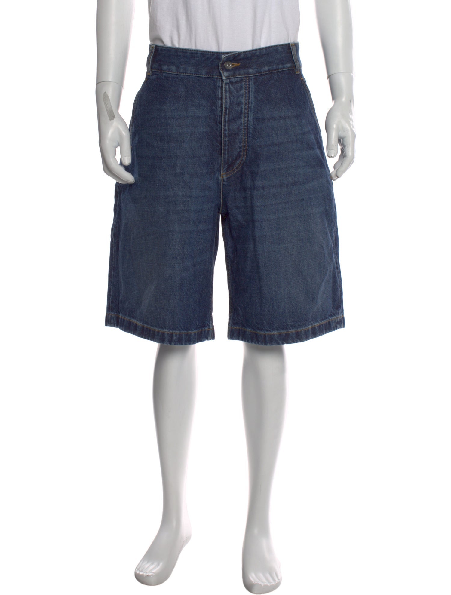 Bottega Veneta Flat Front Shorts