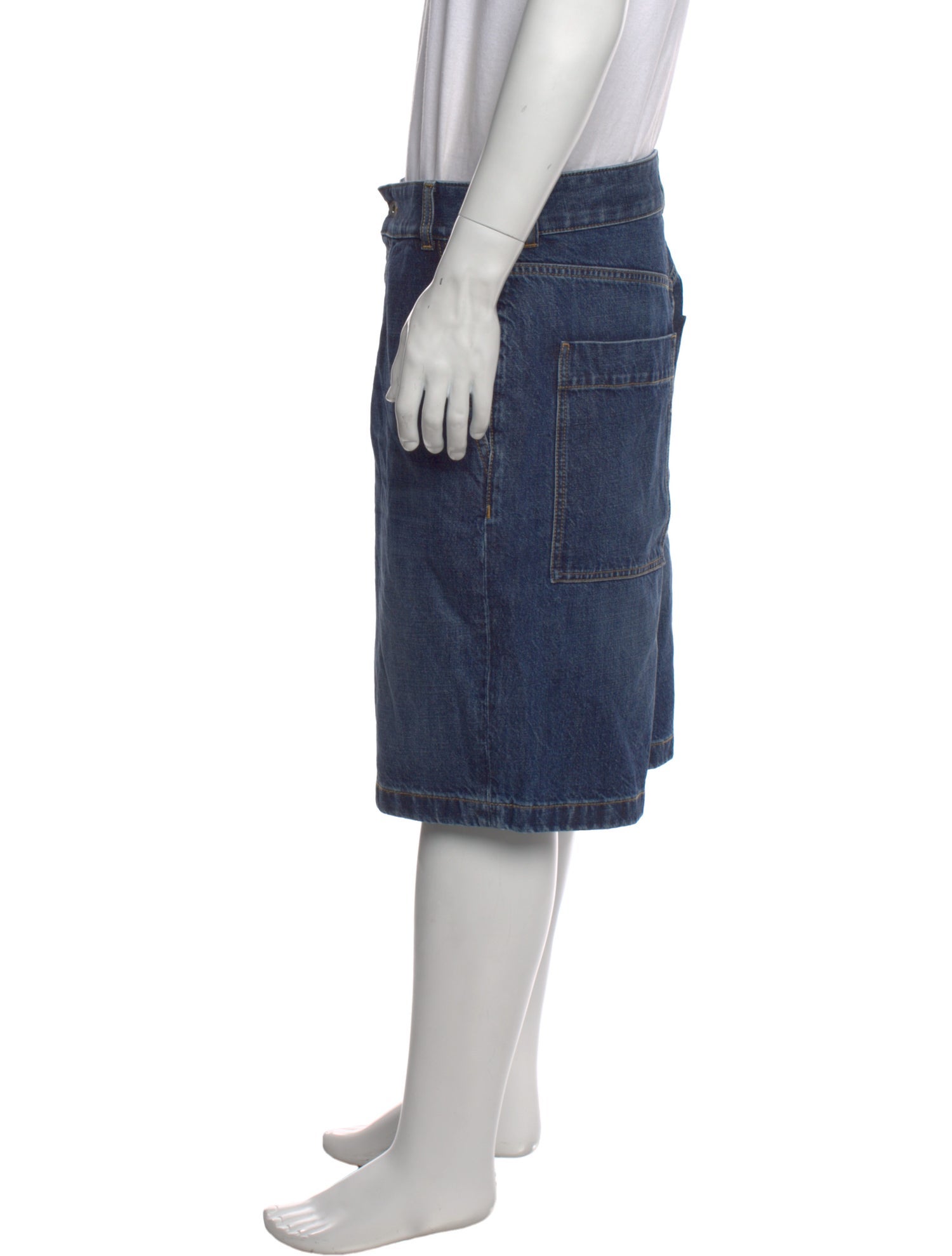 Bottega Veneta Flat Front Shorts
