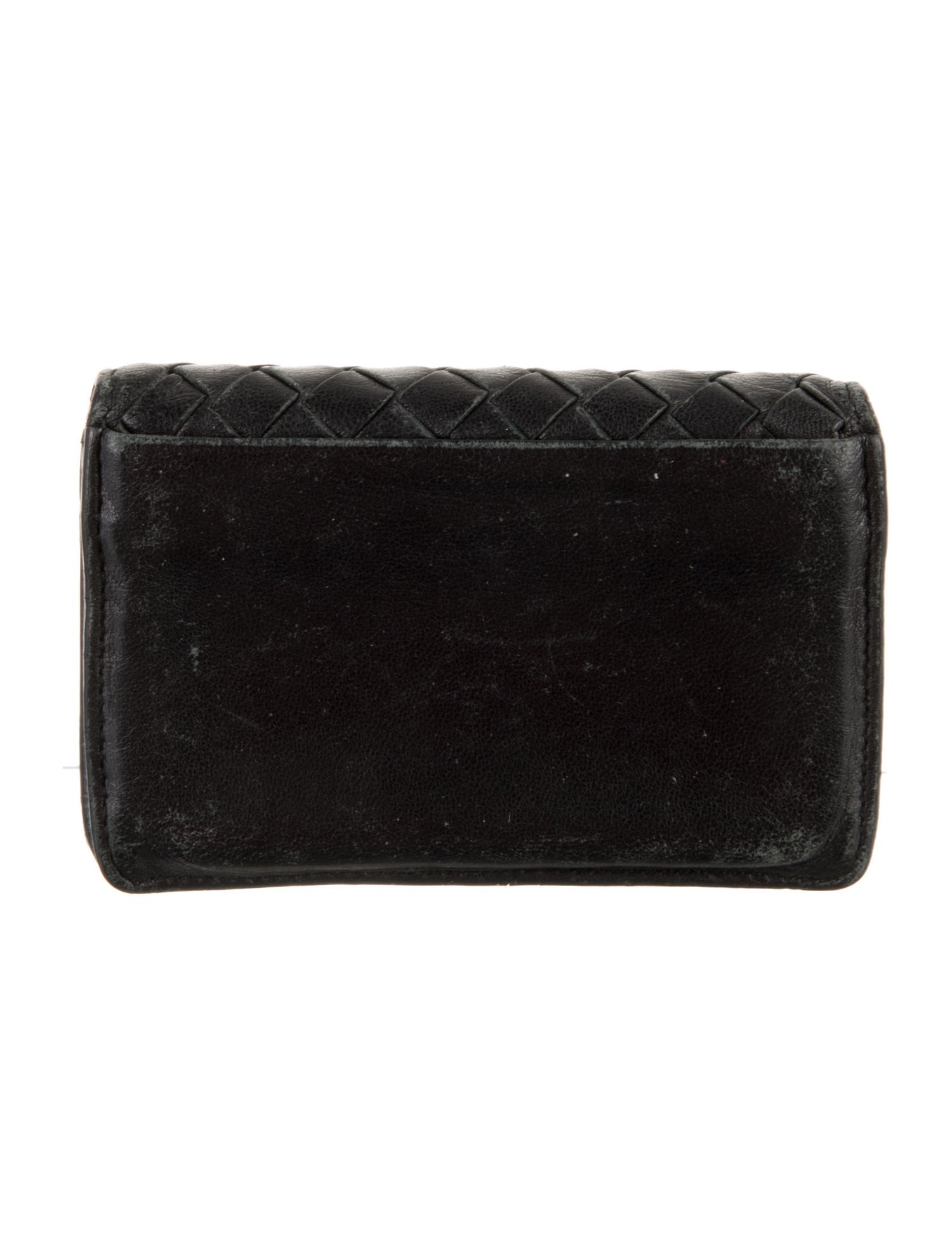 Bottega Veneta Intrecciato Weave Leather Wallet