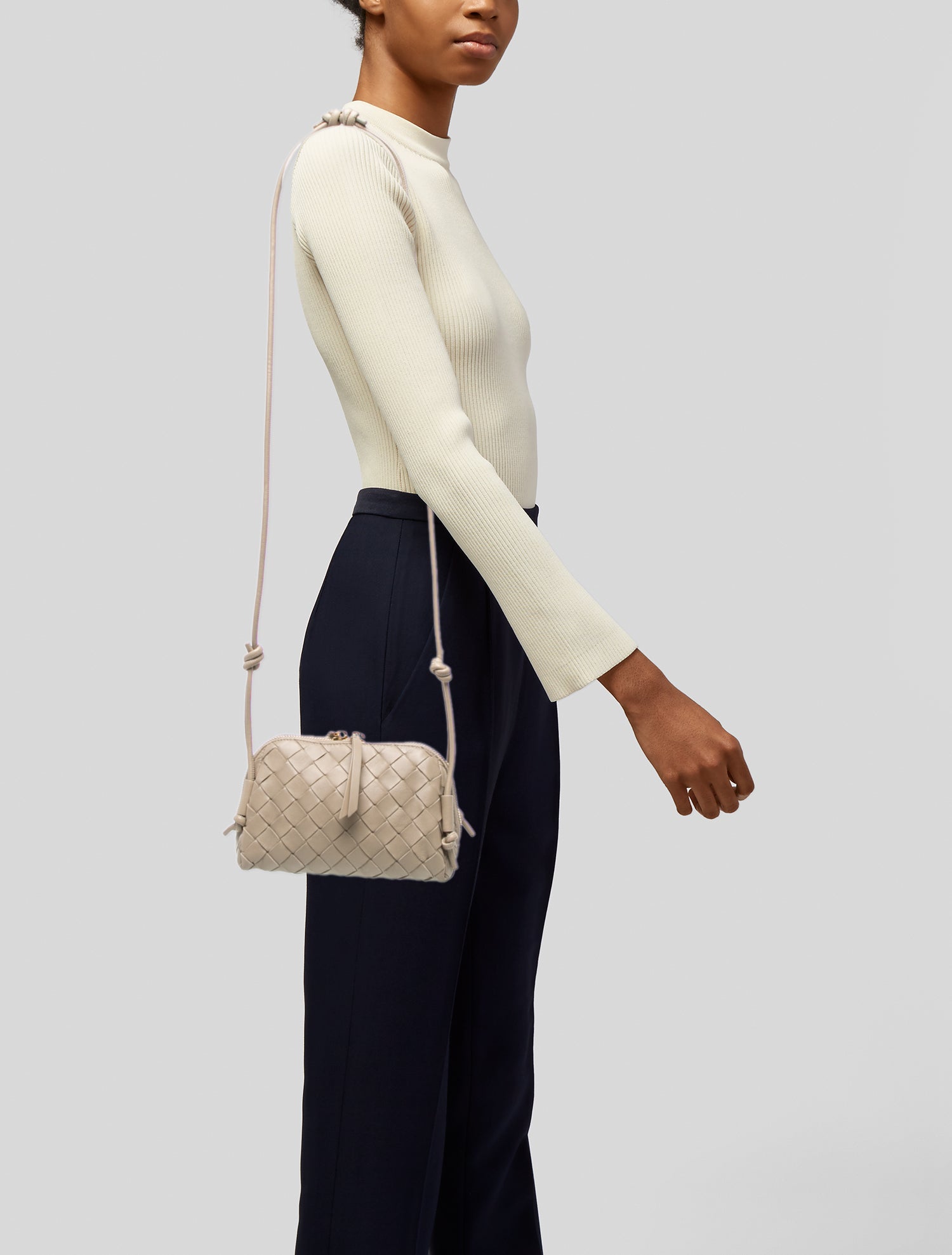 Bottega Veneta Intrecciato Concert Pouch Mini