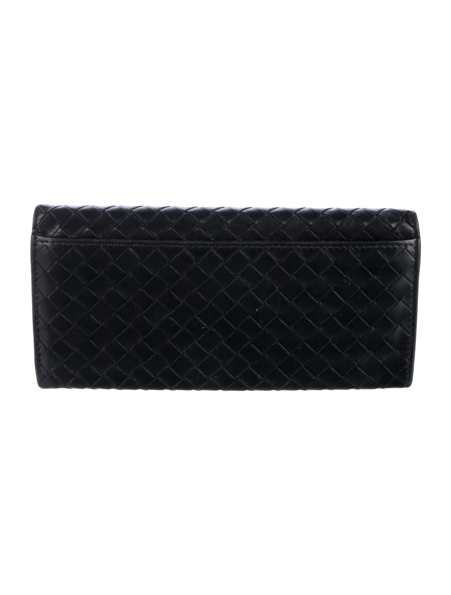 Bottega Veneta Intrecciato Weave Leather Wallet