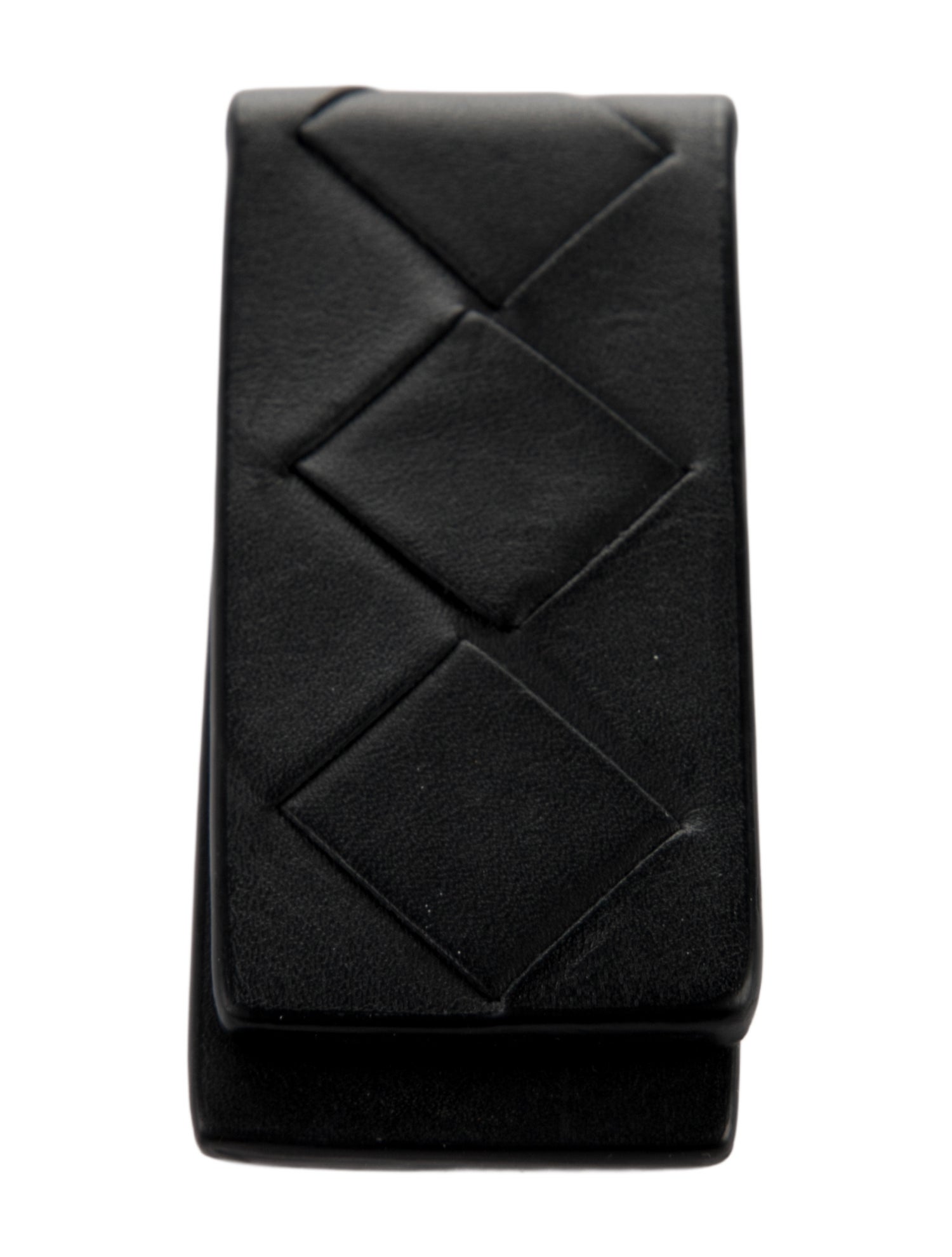 Bottega Veneta Leather Intrecciato Money Clip