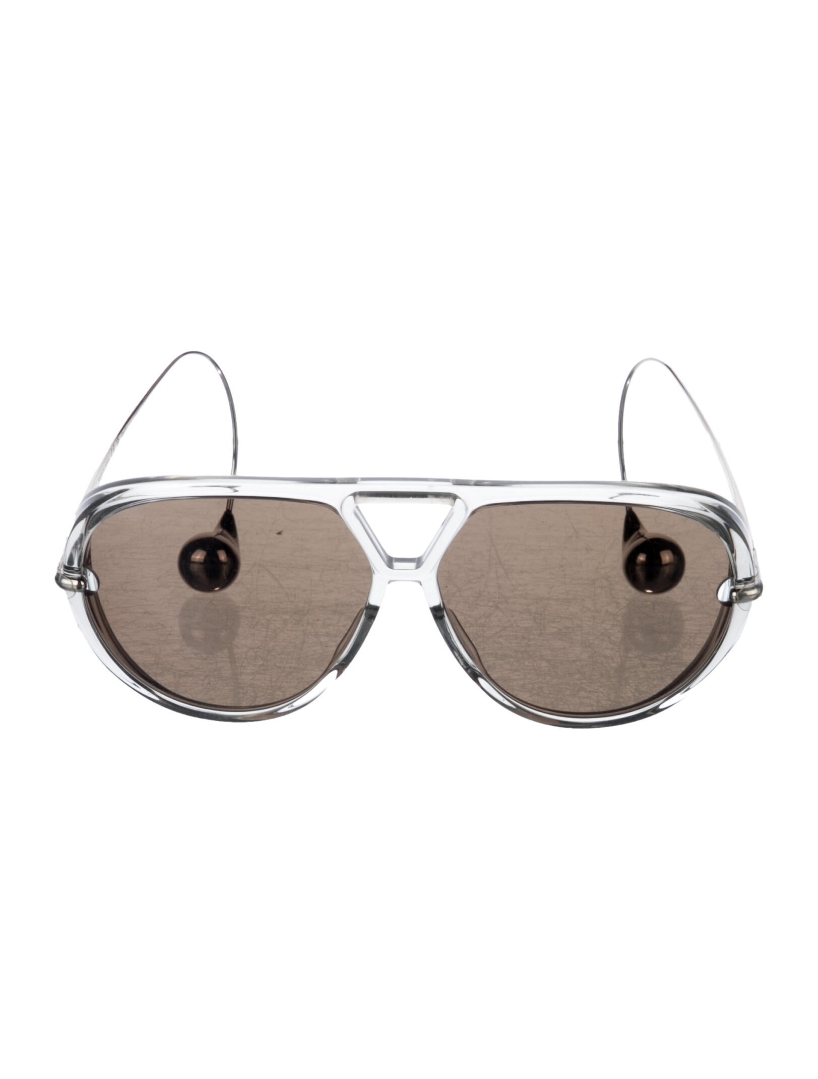 Bottega Veneta Aviator Mirrored Sunglasses