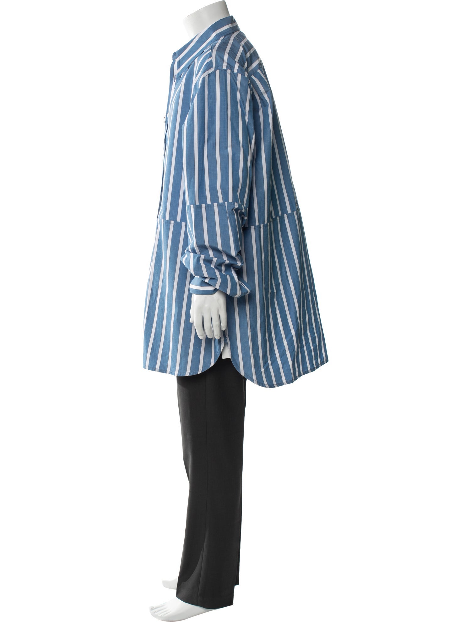Bottega Veneta Striped Long Sleeve Dress Shirt w/ Tags