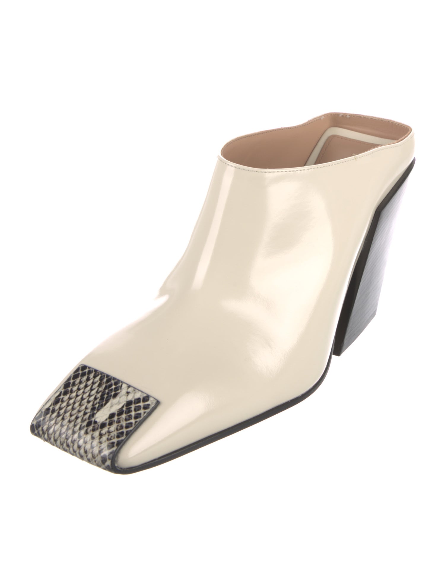 Bottega Veneta Leather Mules w/ Tags