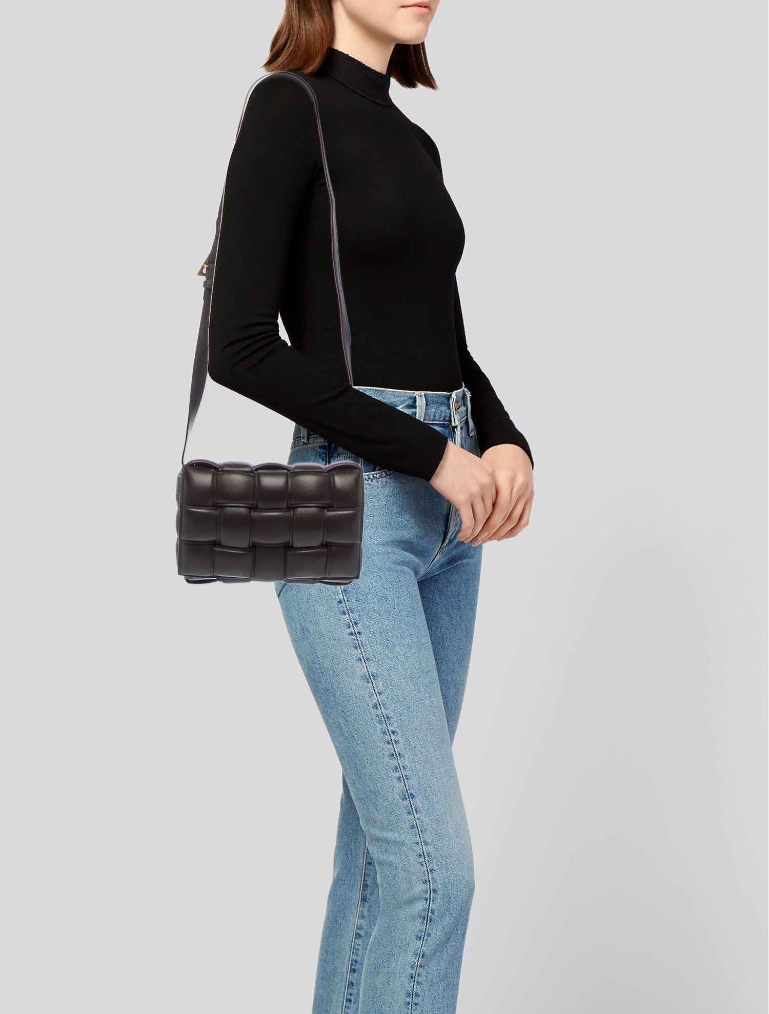 Bottega Veneta Leather Padded Cassette
