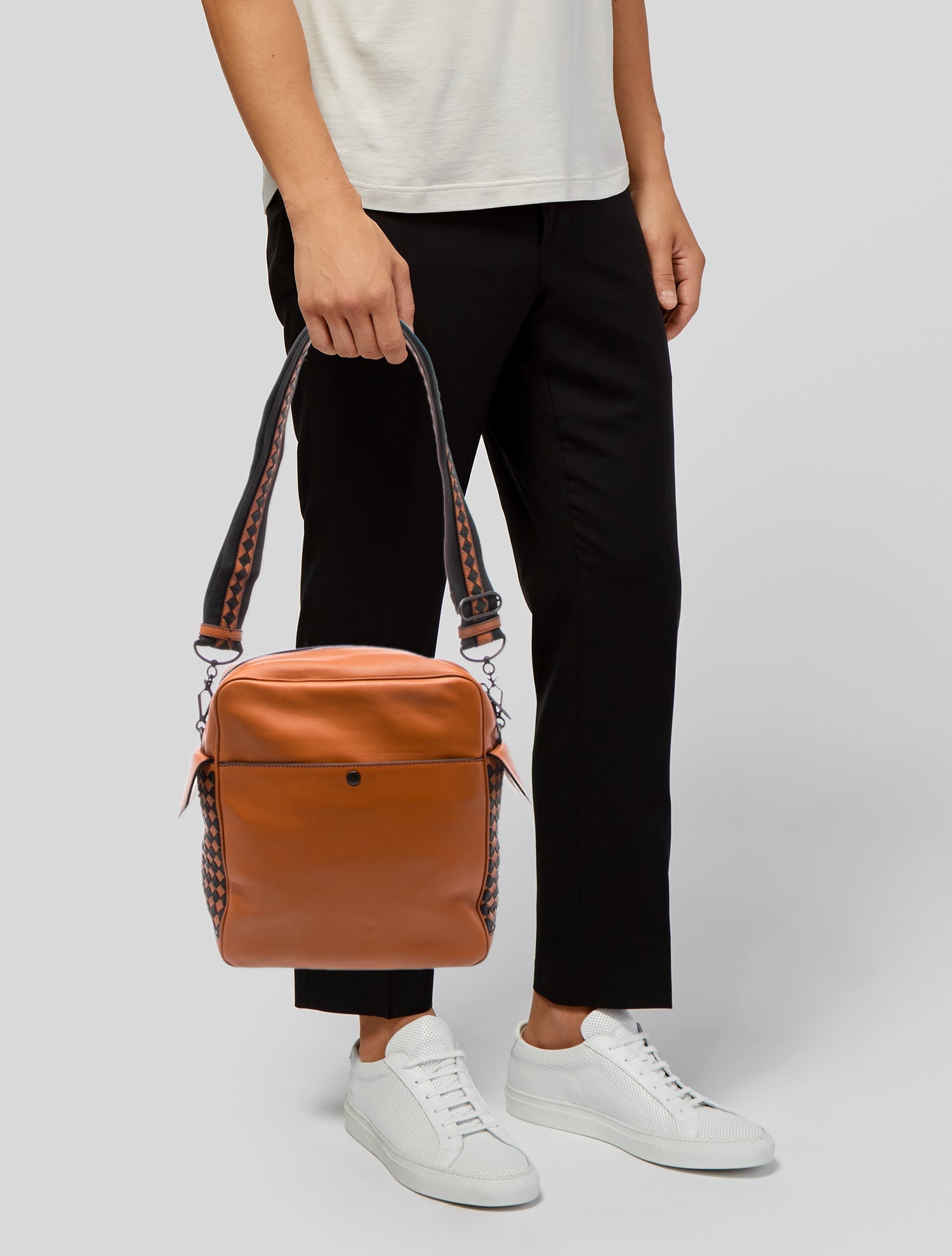 Jack Spade Warren Street New York Canvas Satchel - Blue Satchels