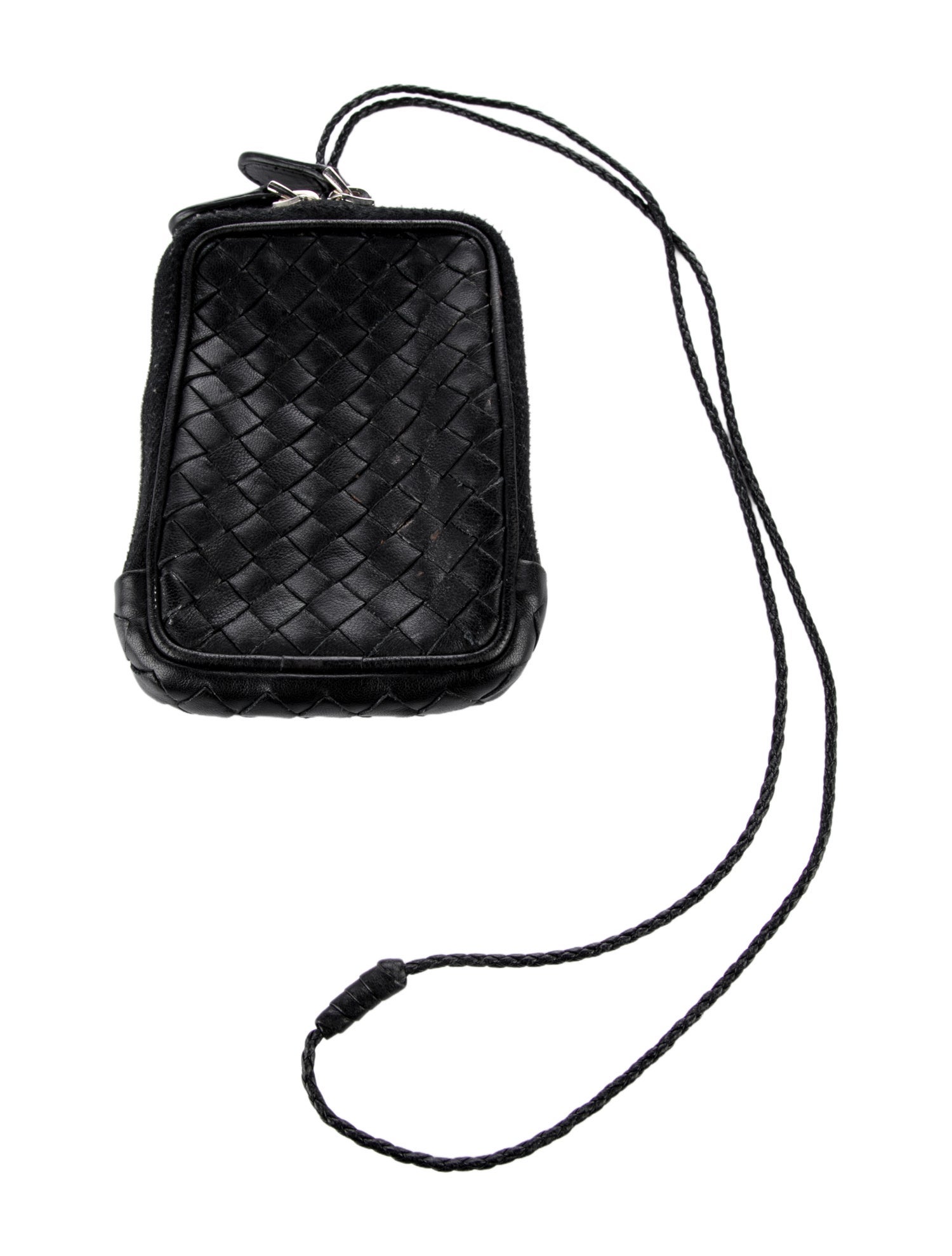 Bottega Veneta Leather travel pouch