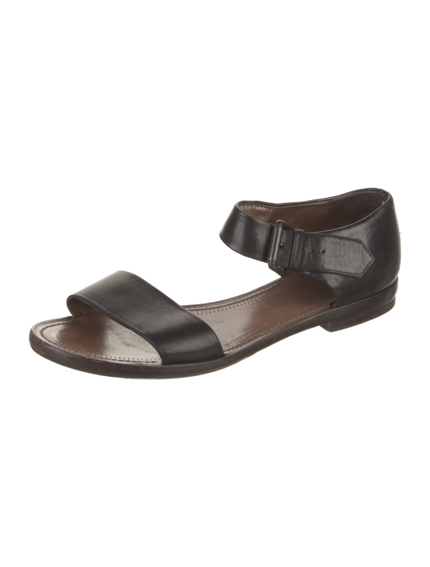 Bottega Veneta Leather Sandals