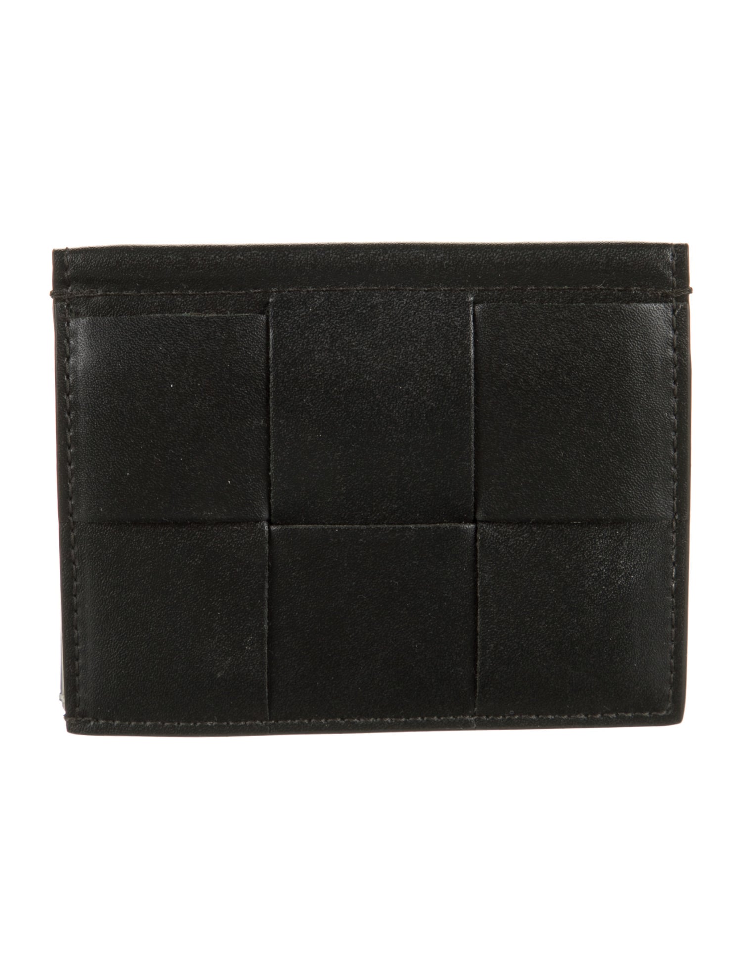 Bottega Veneta Intrecciato Weave Leather Wallet