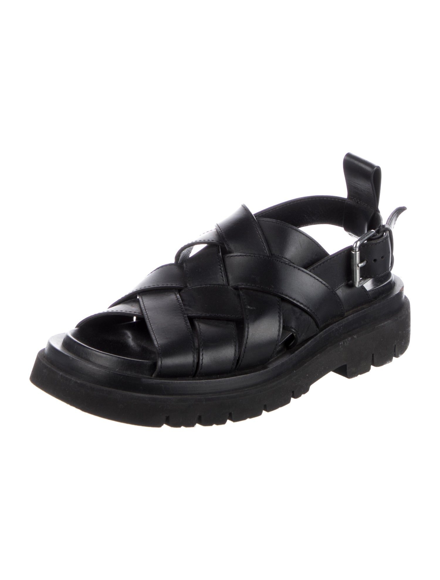 Bottega Veneta Leather Sandals