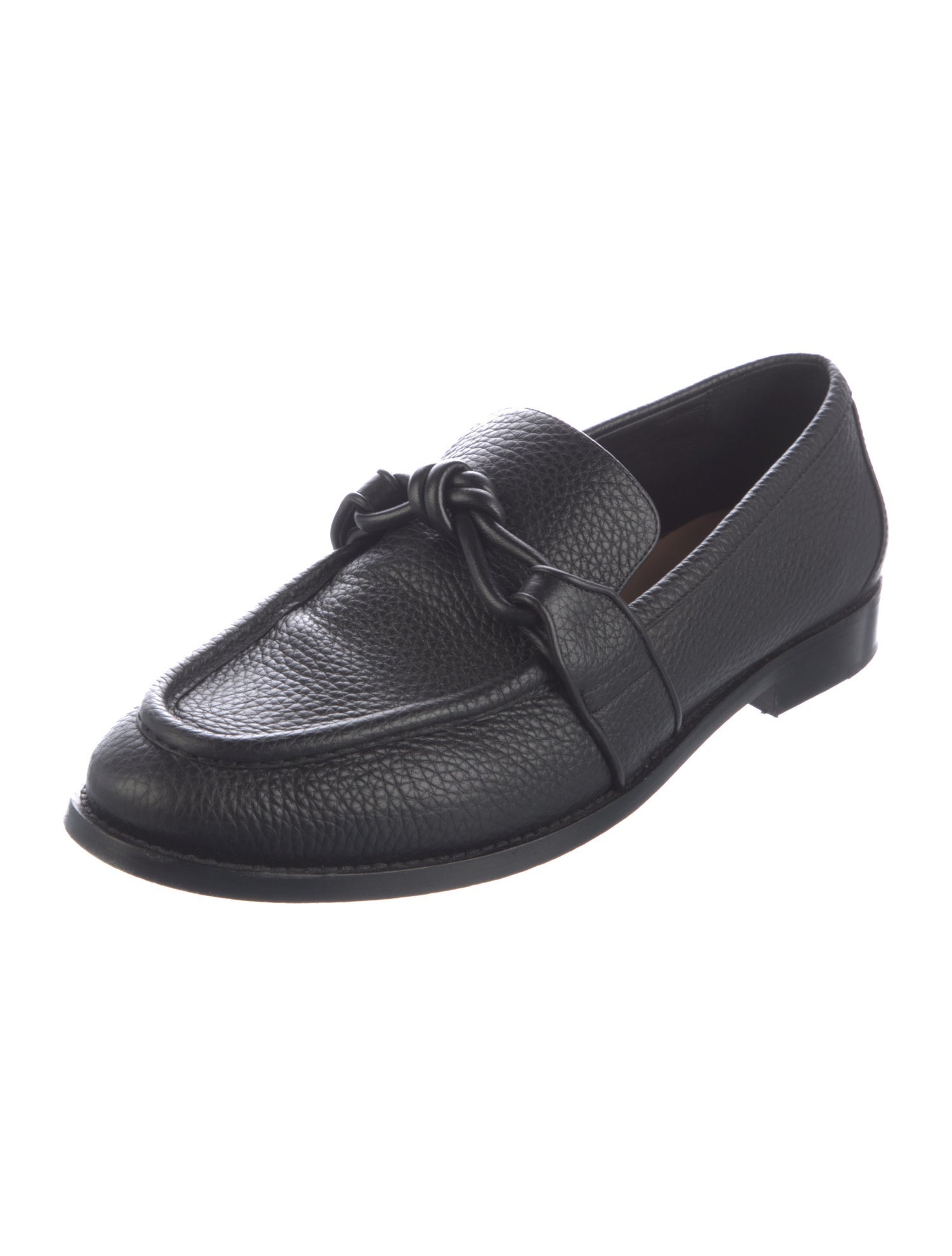 Bottega Veneta Leather Dress Loafers