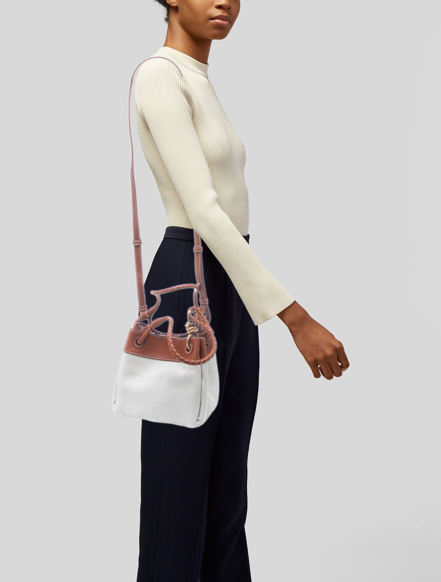 Anya Hindmarch Vaughan Leather Bucket Bag - Orange Bucket Bags