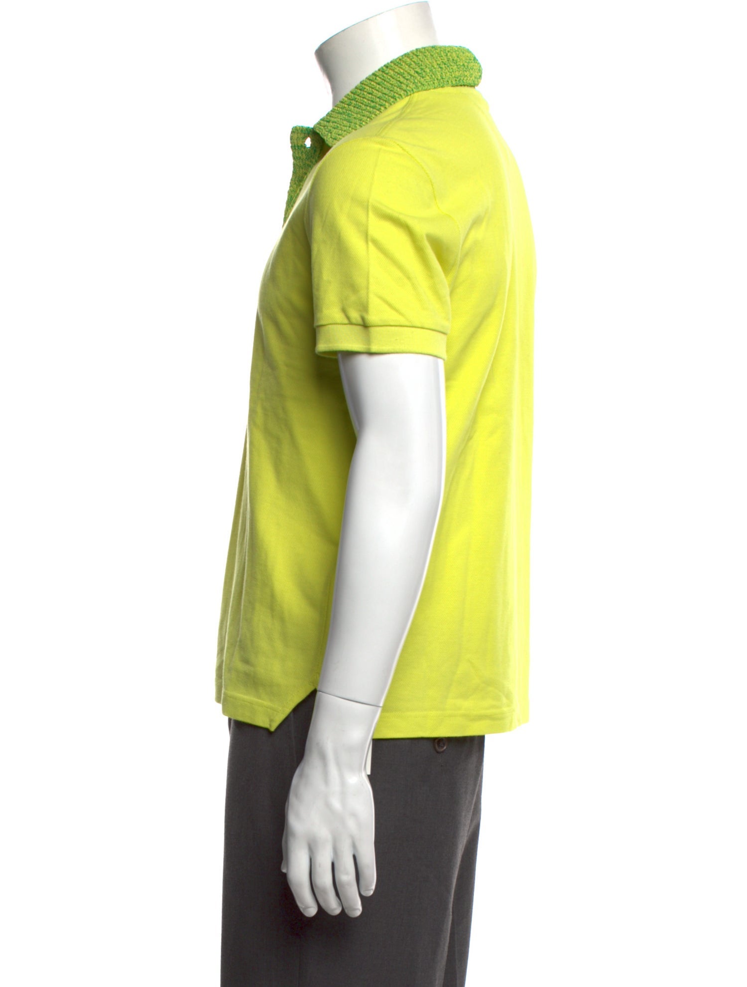 Bottega Veneta Collar Short Sleeve Polo Shirt