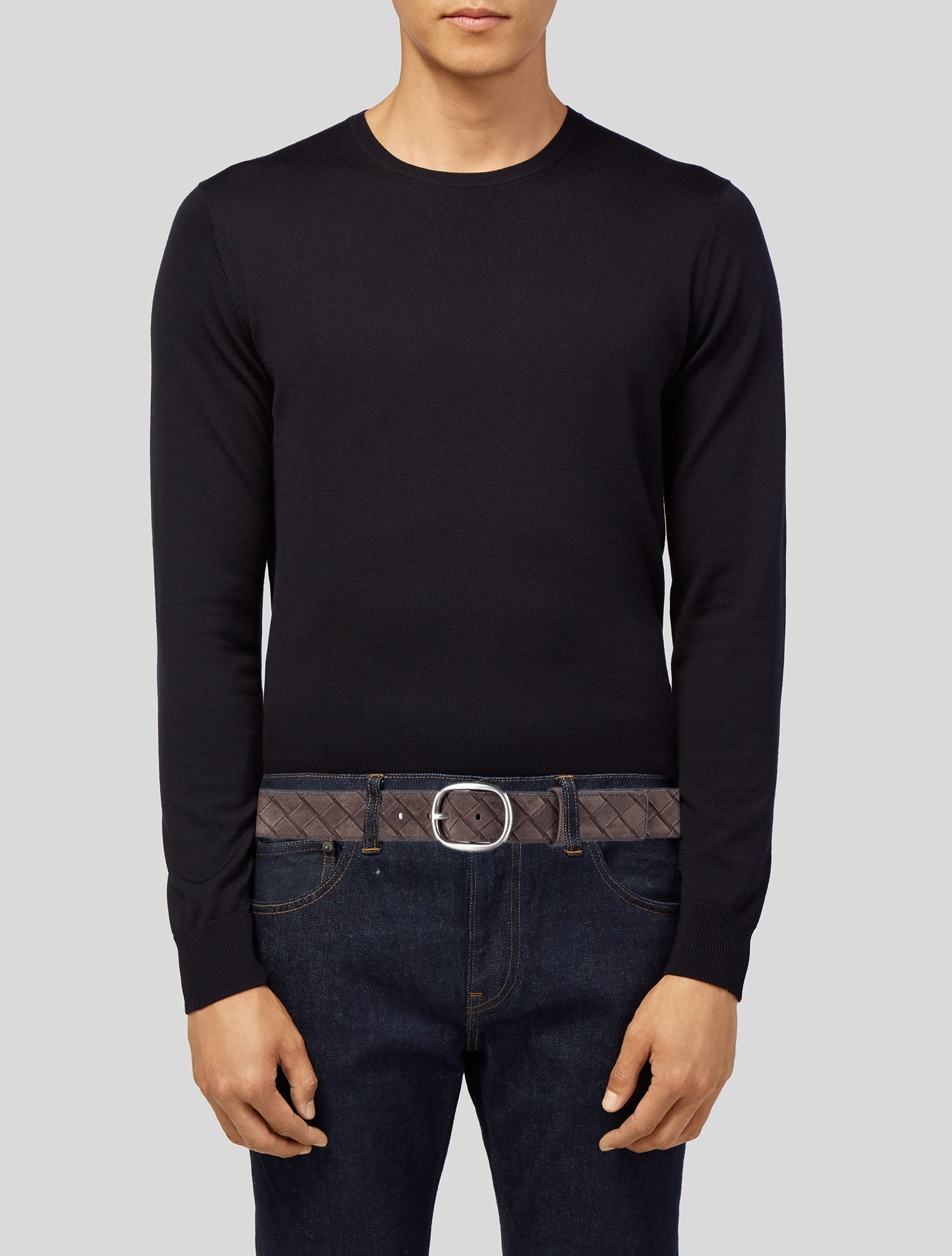 Bottega Veneta Suede Belt
