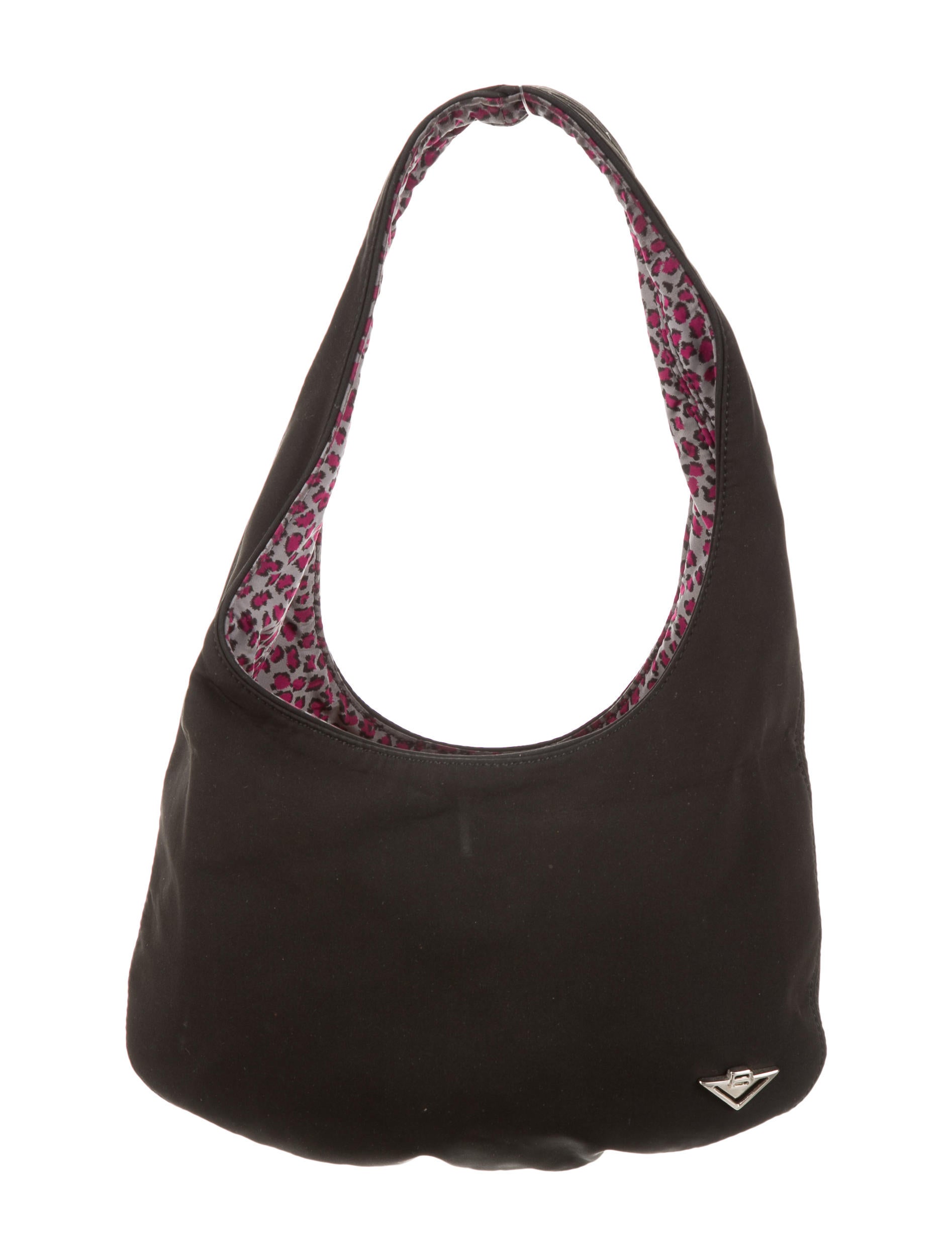 Bottega Nylon Shoulder Bag Handbags BOT37860 The RealReal