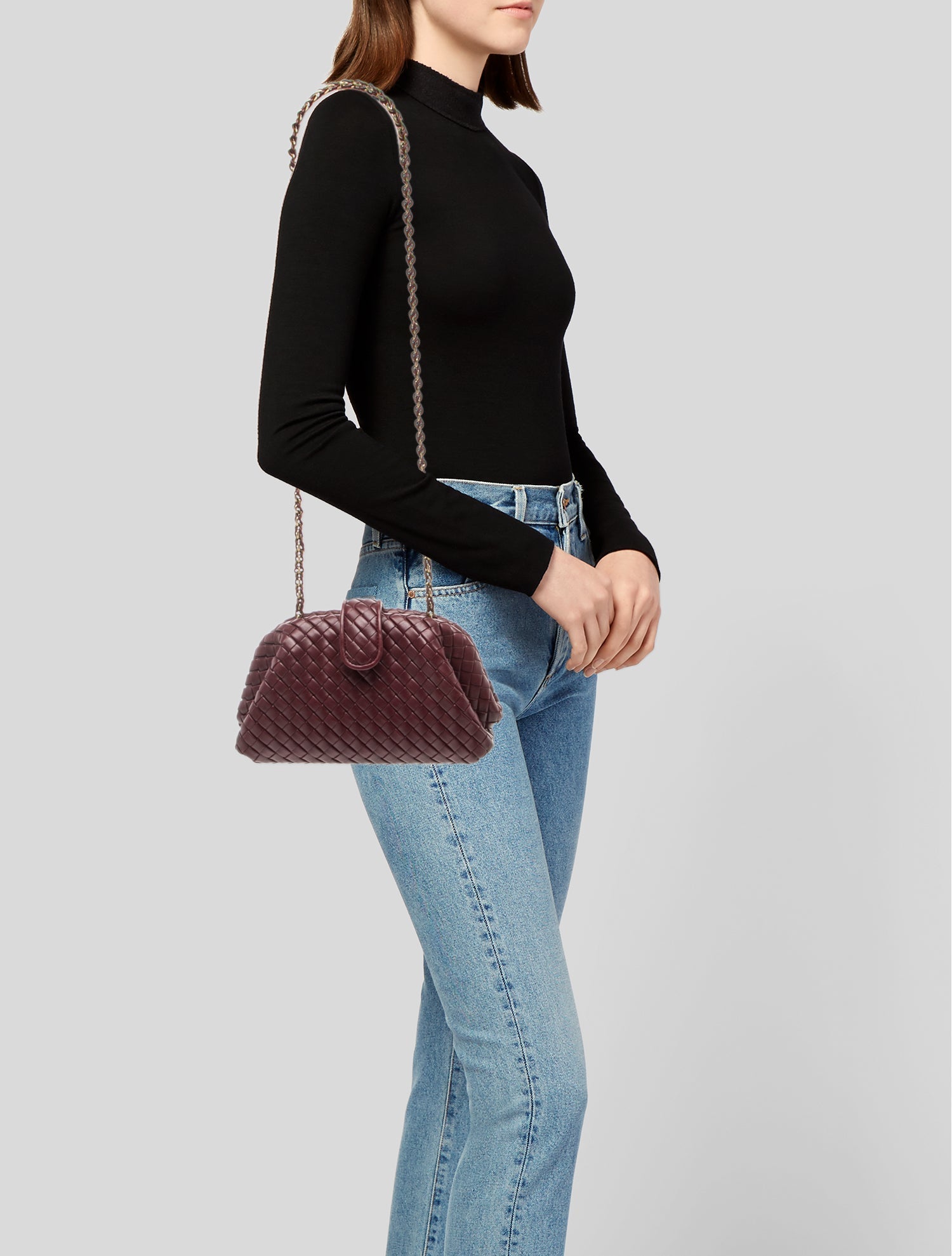 Bottega Veneta Intrecciato Olimpia Small